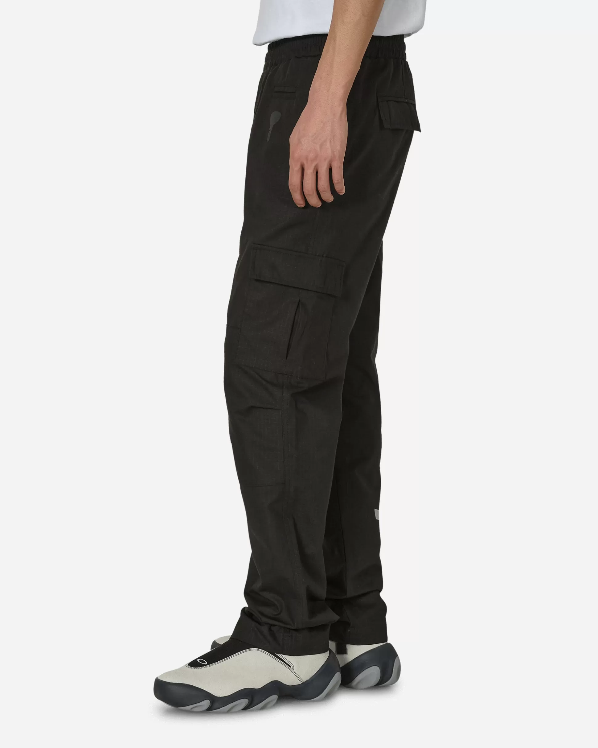 Automobili Amos AA Logo Cargo Pants Black Fashion