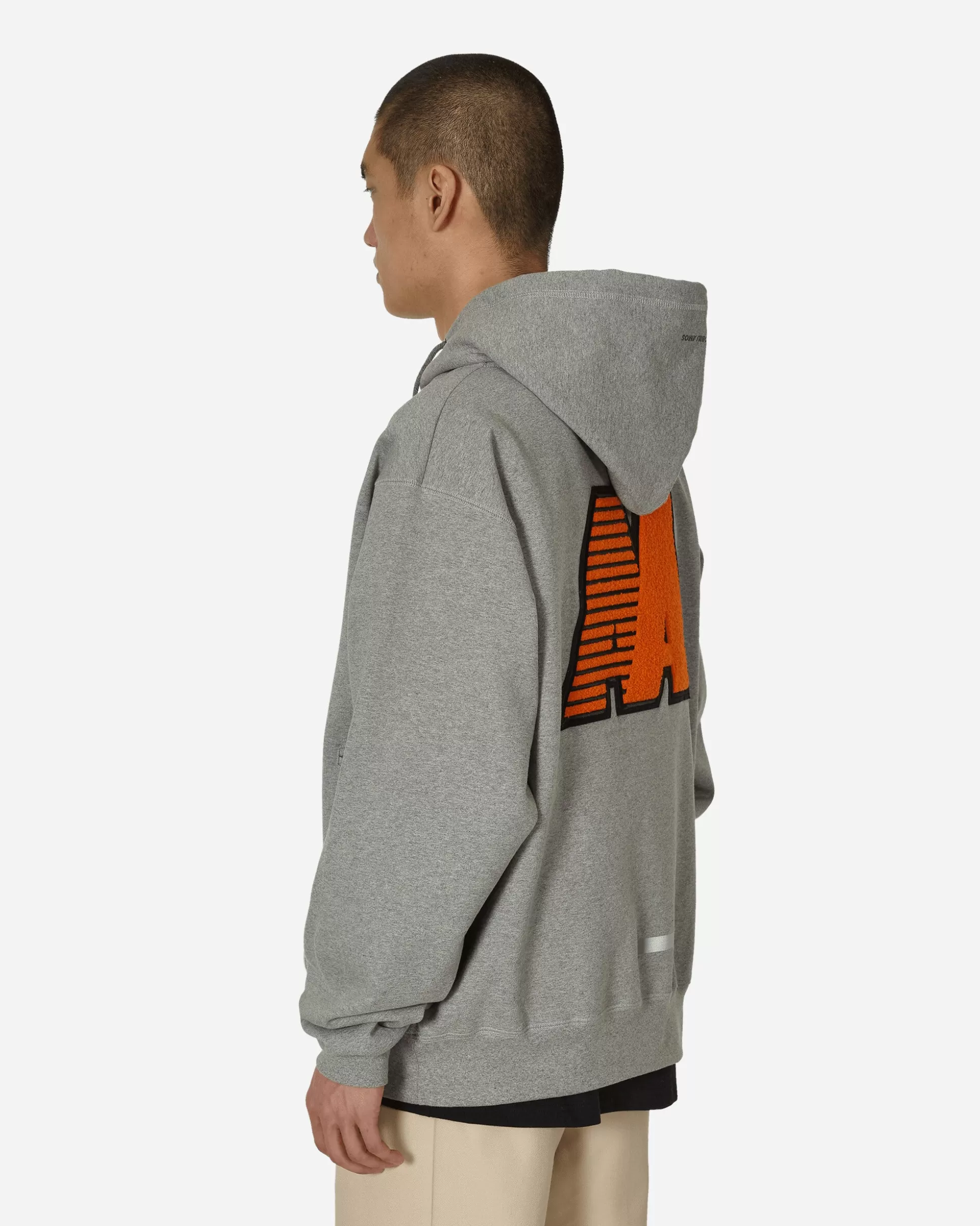 Automobili Amos AA Logo Hoodie Light Grey Store