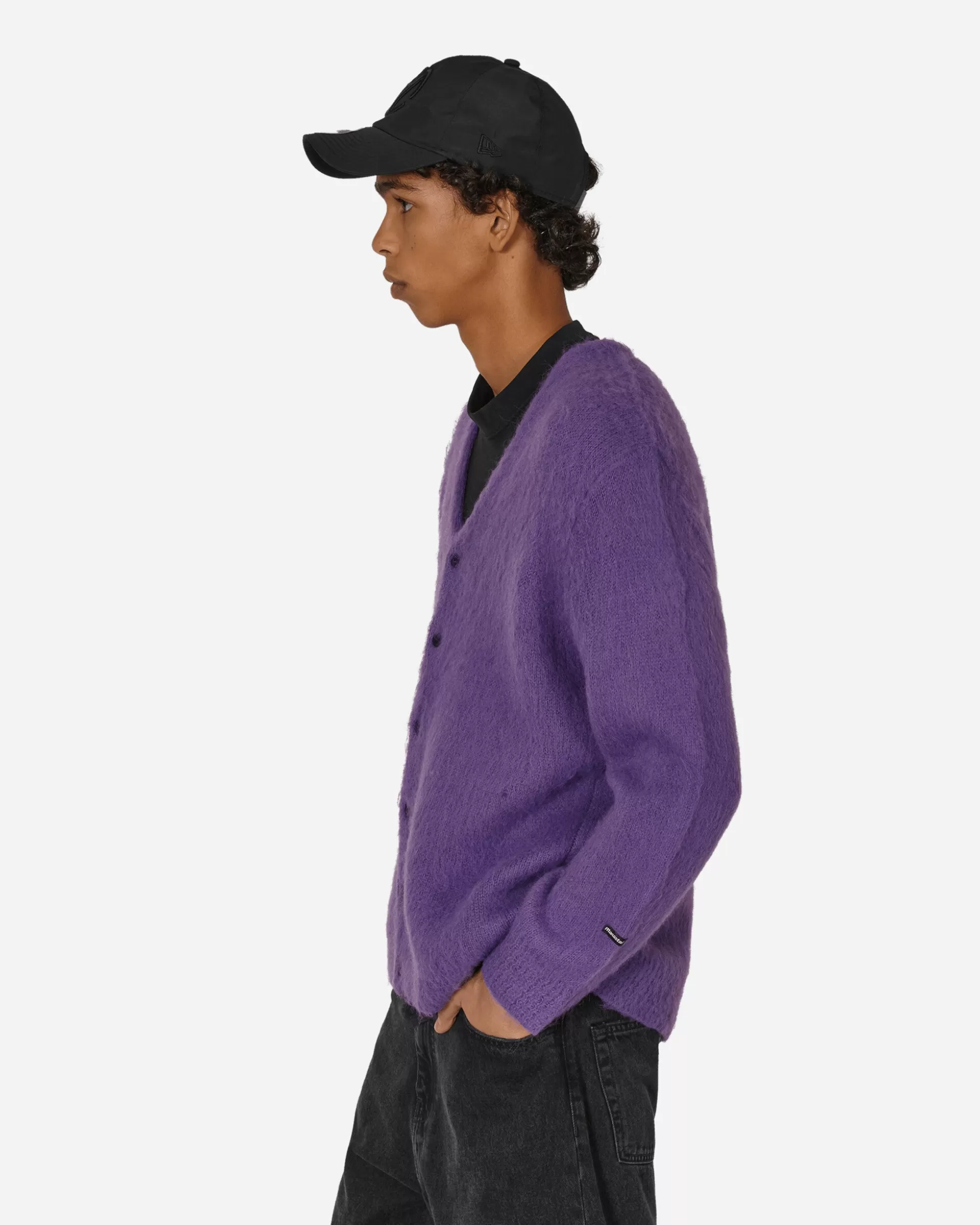 Manastash Aberdeen Cardigan Purple Shop