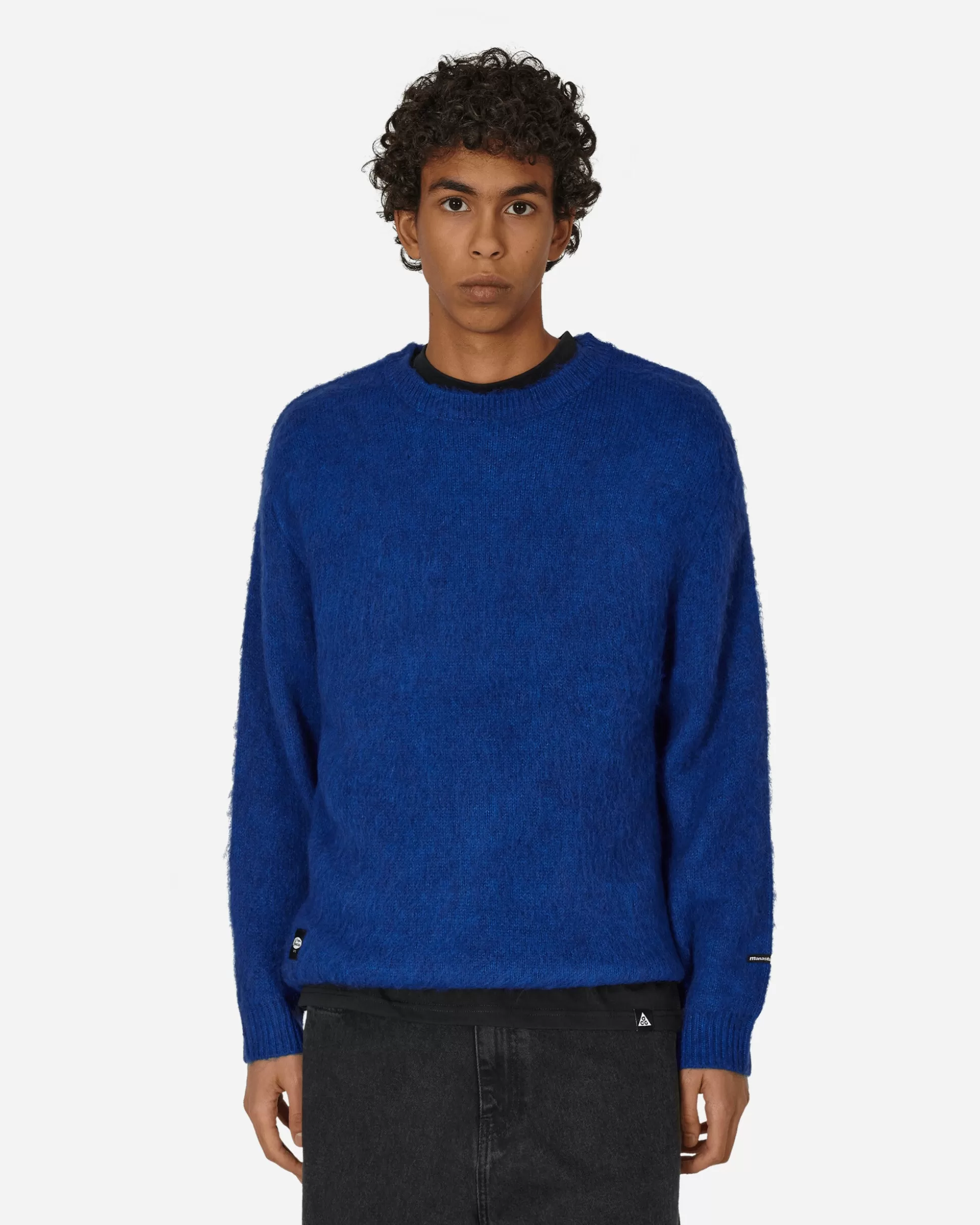Manastash Aberdeen Sweater Blue Fashion