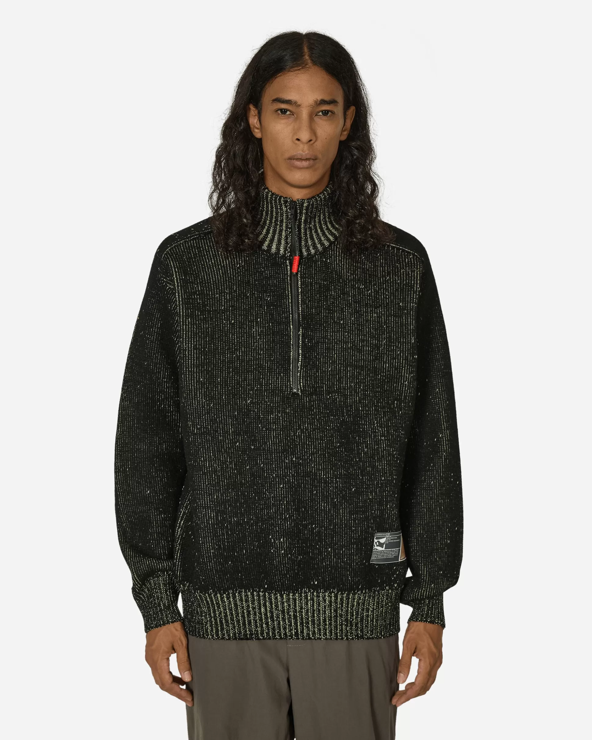 GR10K Aimless Aramidic High Neck Sweater Black Flash Sale
