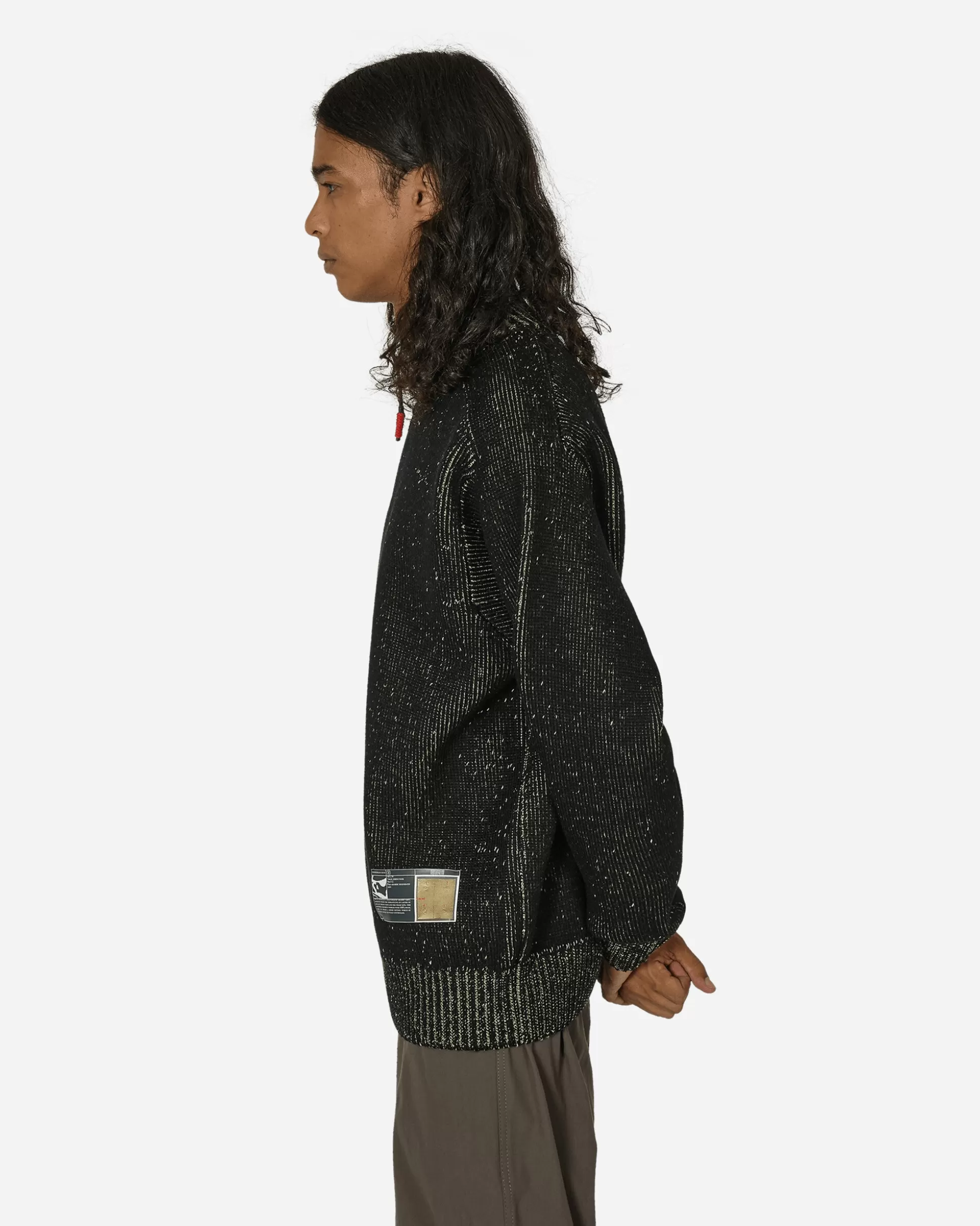 GR10K Aimless Aramidic High Neck Sweater Black Flash Sale