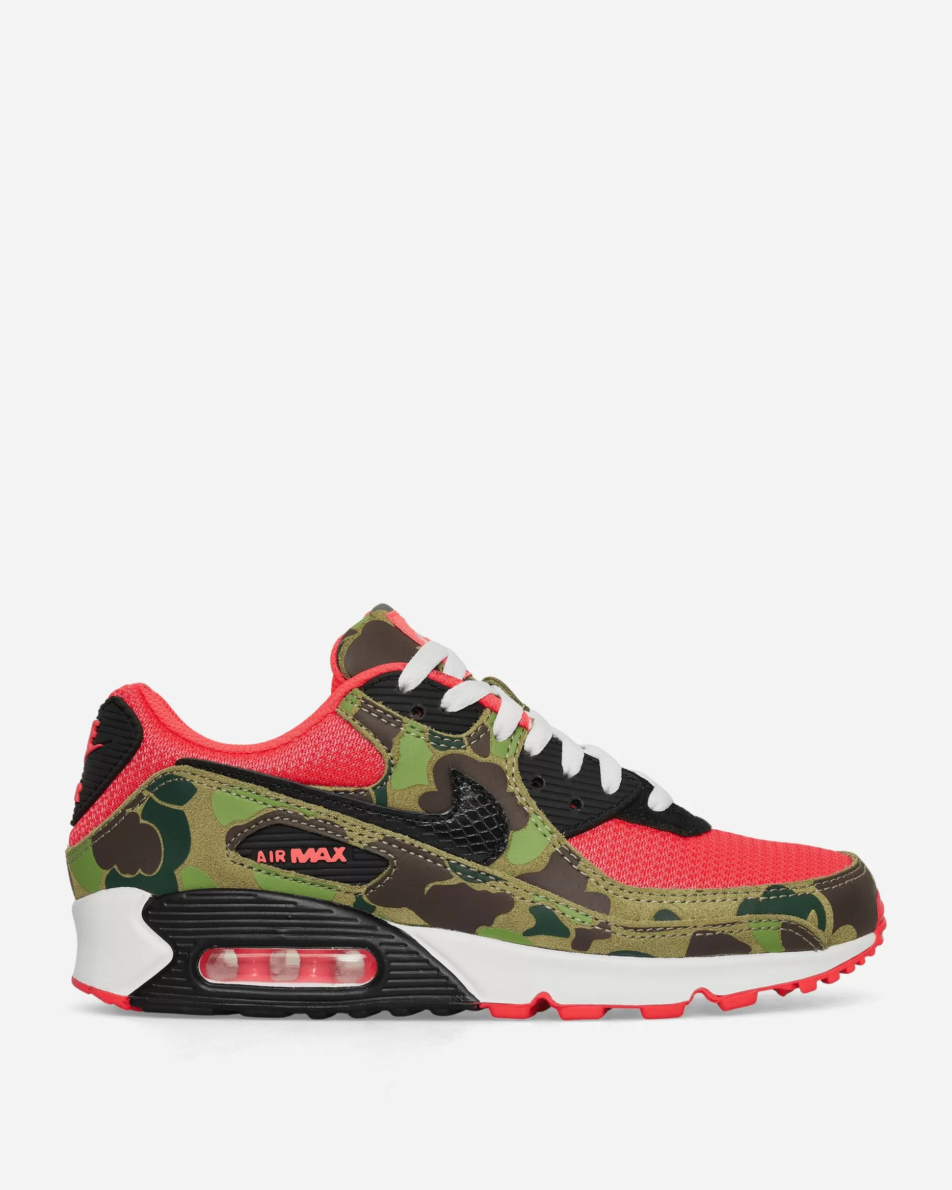 Nike Air Max 90 Sneakers Dark Sage / Solar Red Fashion