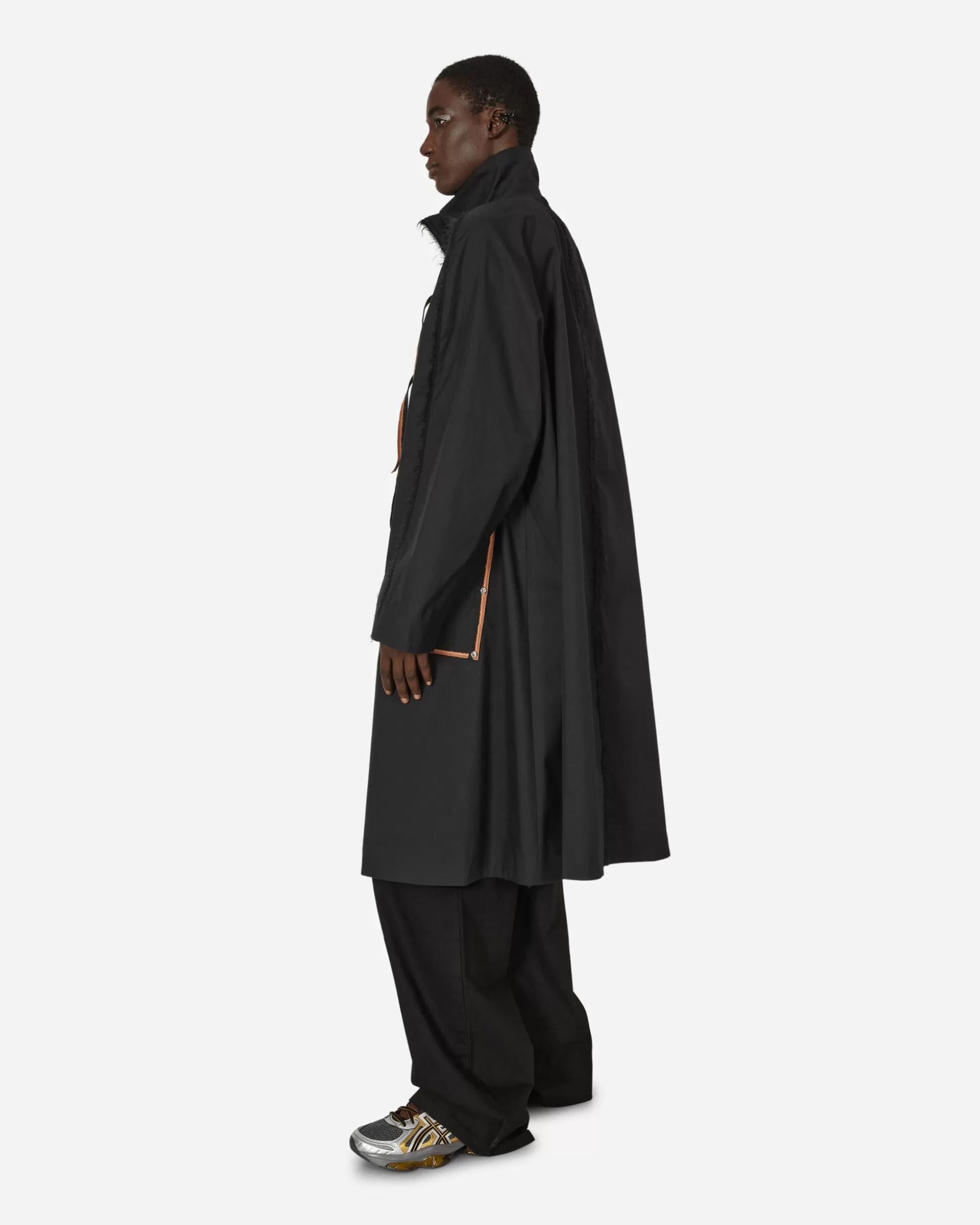 Kiko Kostadinov Aketon Coat Jet Black Best Sale