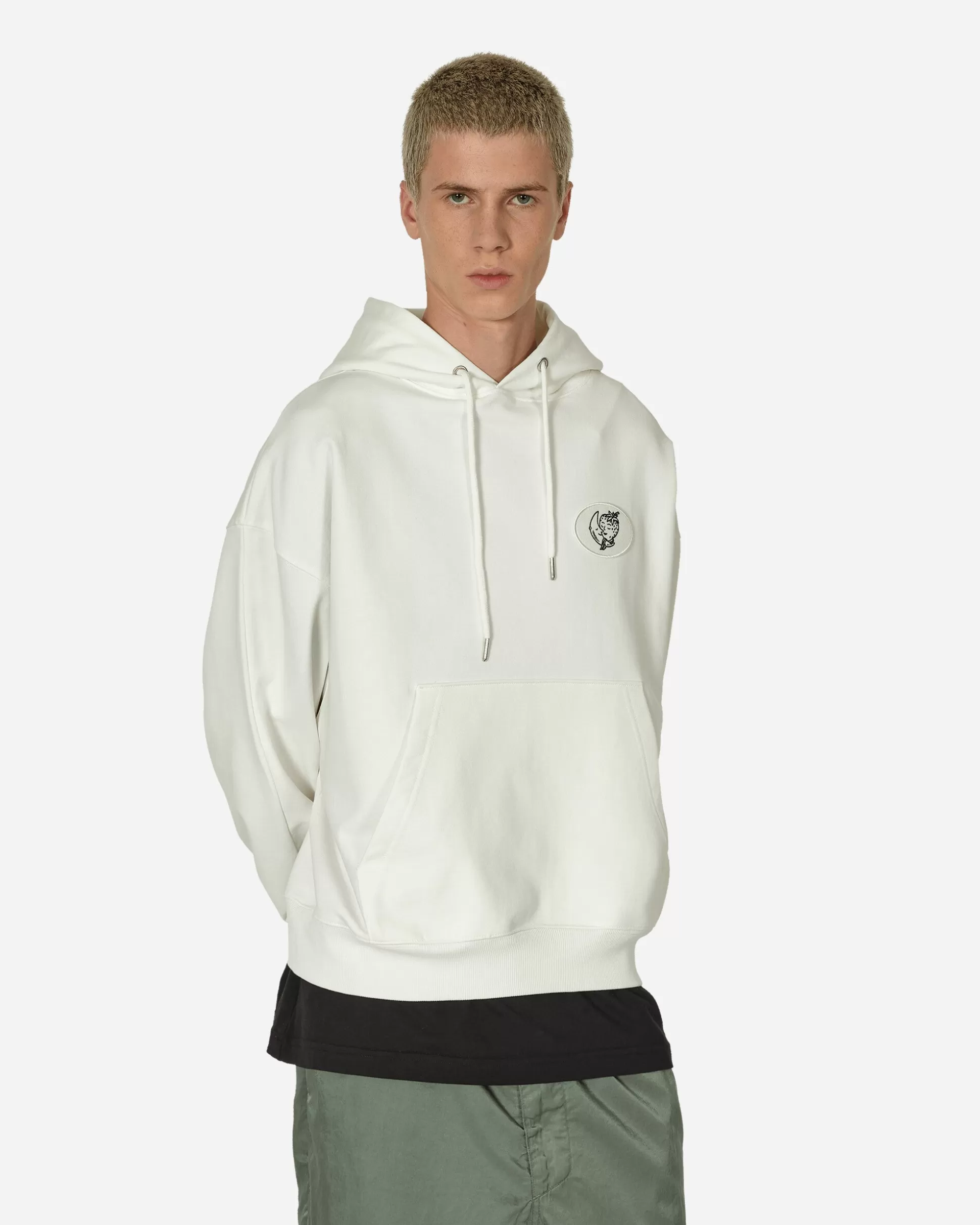 Sky High Farm Alastair McKimm Workwear Hooded Sweatshirt White Store