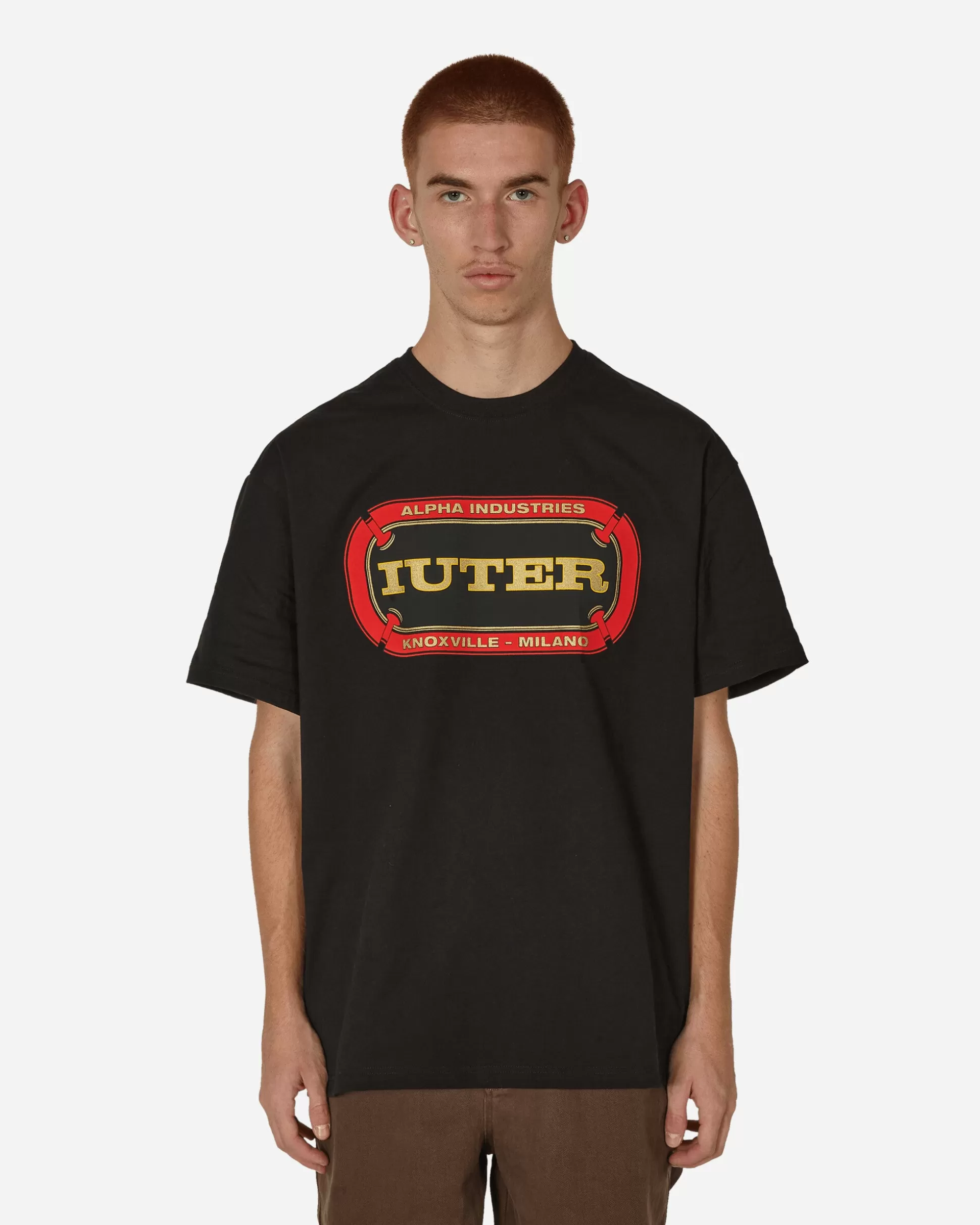 Iuter Alpha Industries Mat T-Shirt Black Outlet