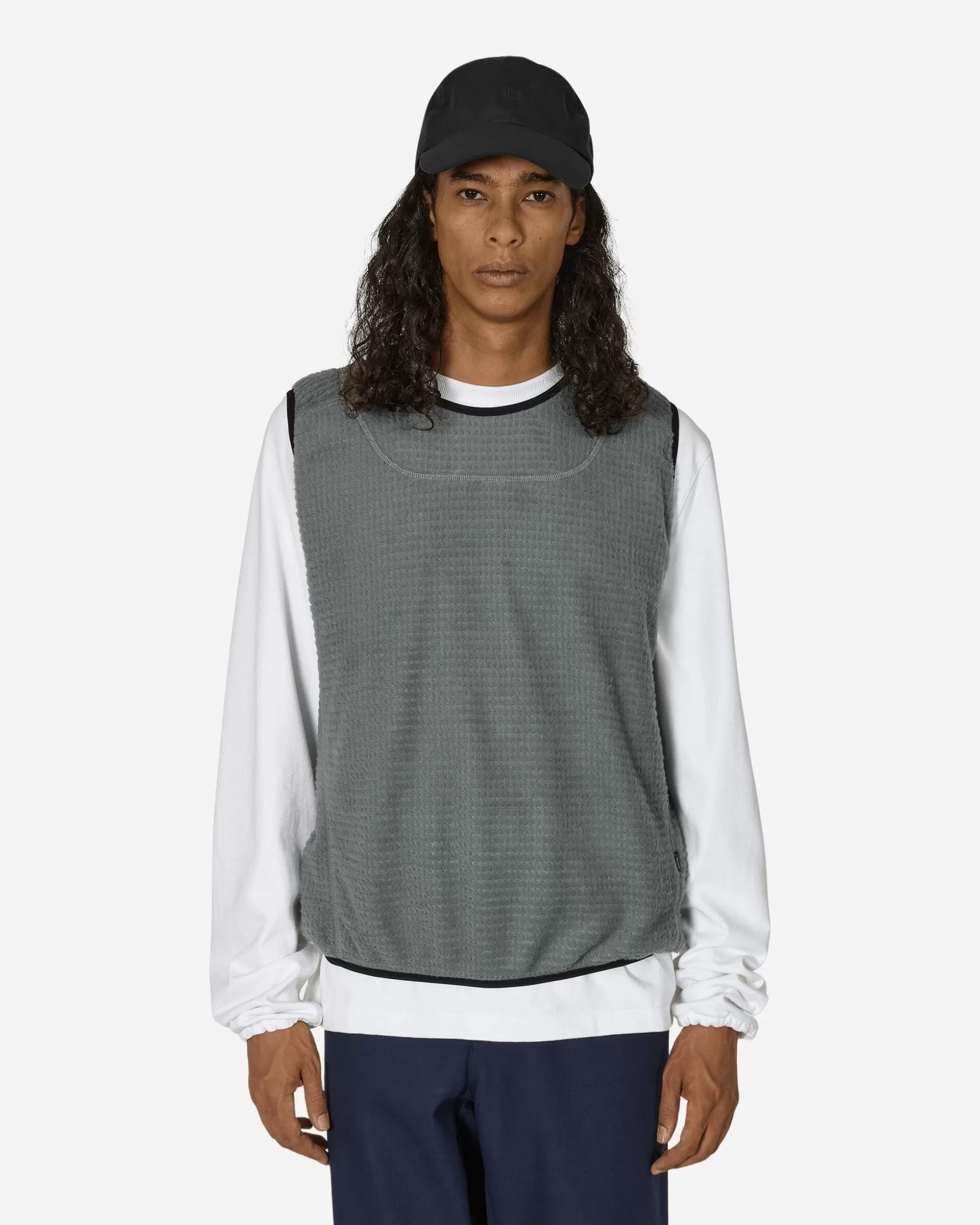 GR10K Alpha Sleeveless Gilet Gray Online