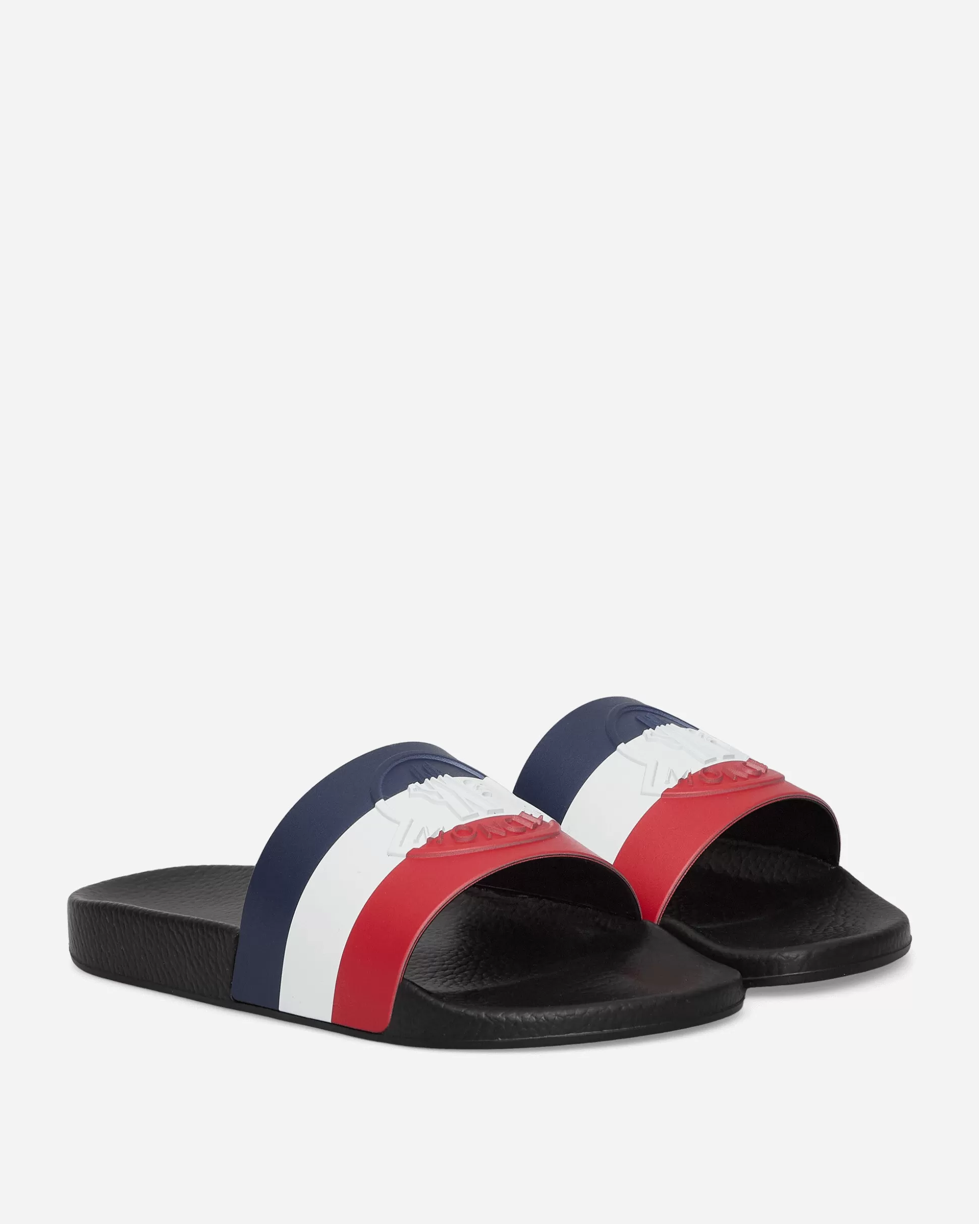 Moncler Basile Slides Charcoal Store