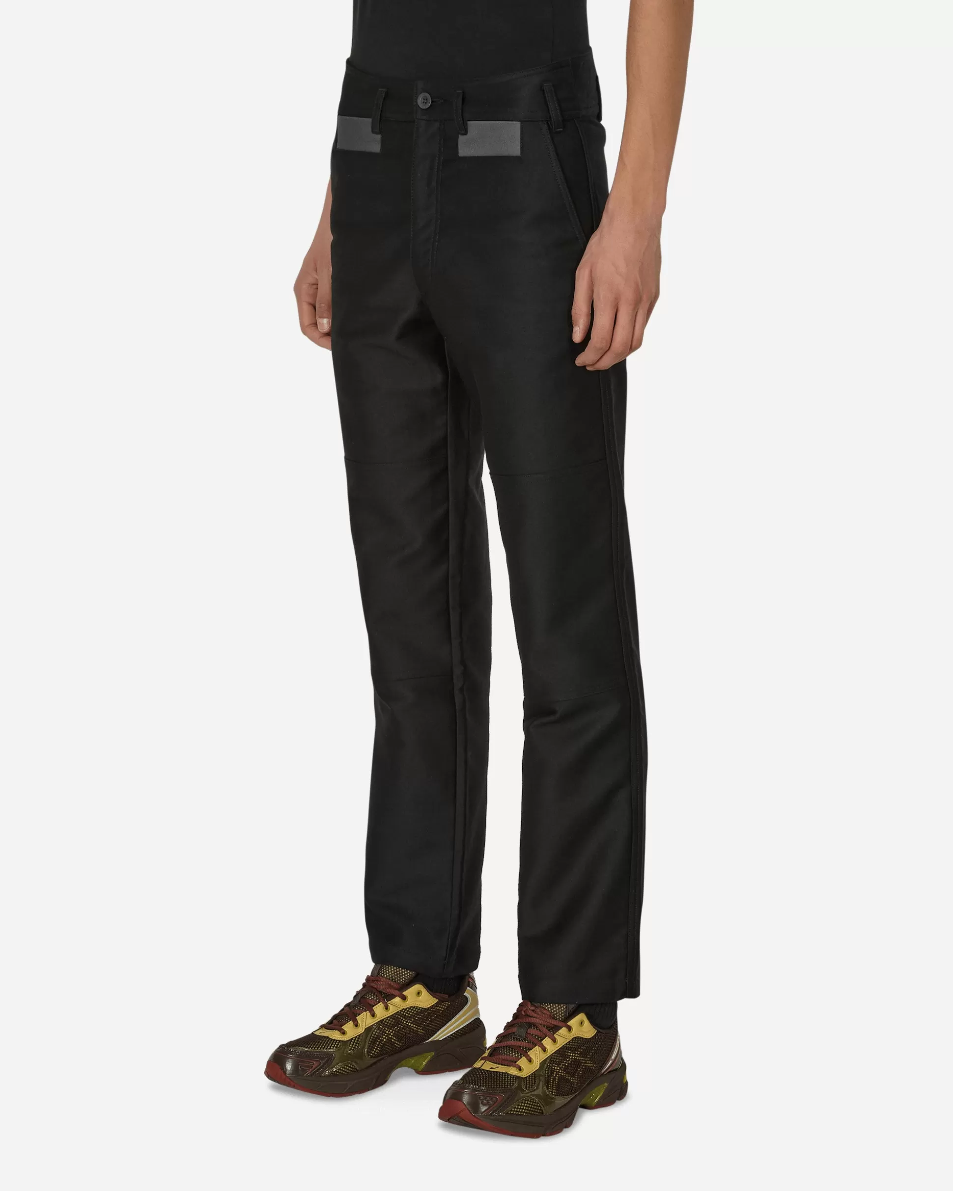 GR10K Block Fustian Raised Pants Black Cheap