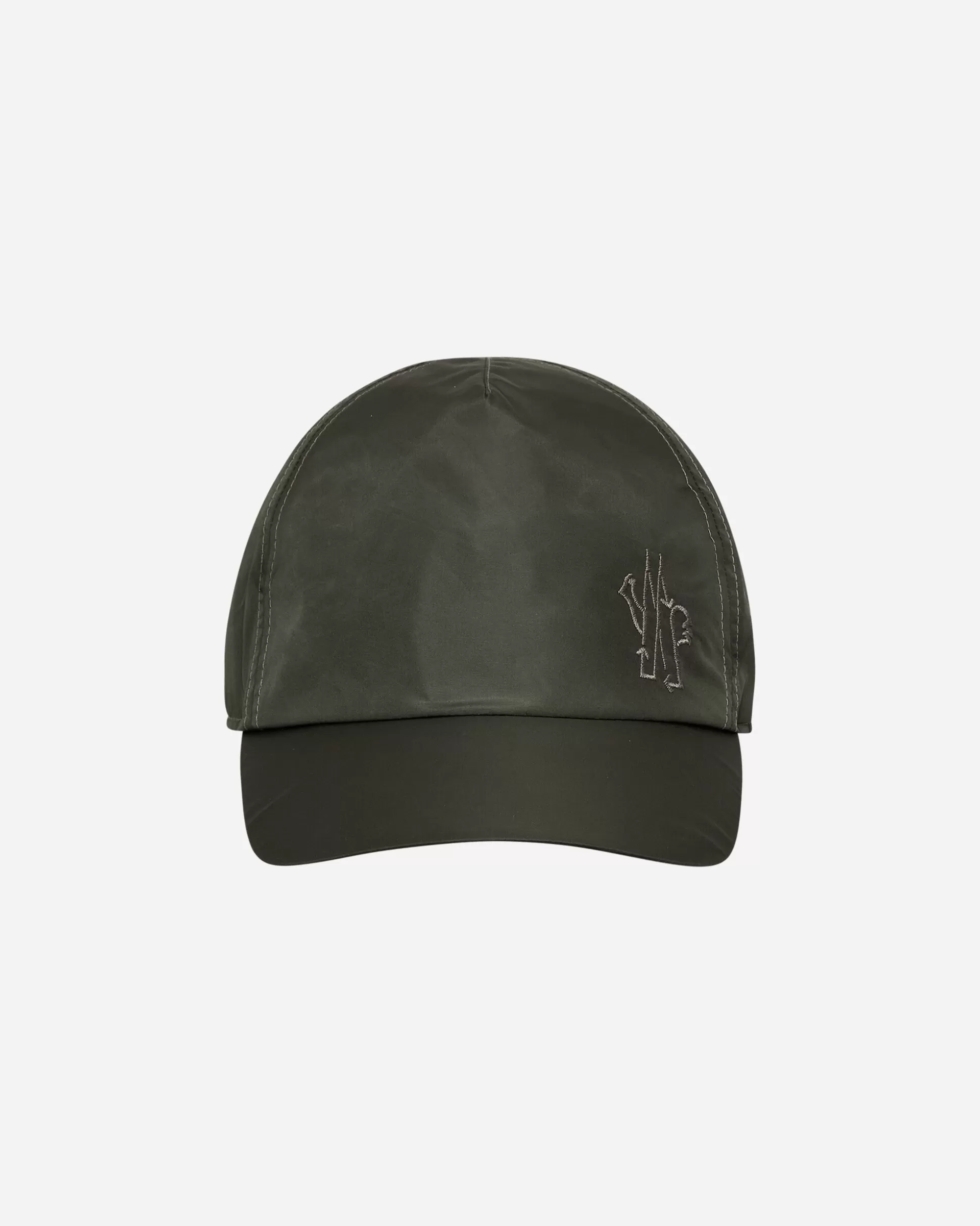Moncler Born To Protect Embroidered Logo Baseball Cap Green Clearance