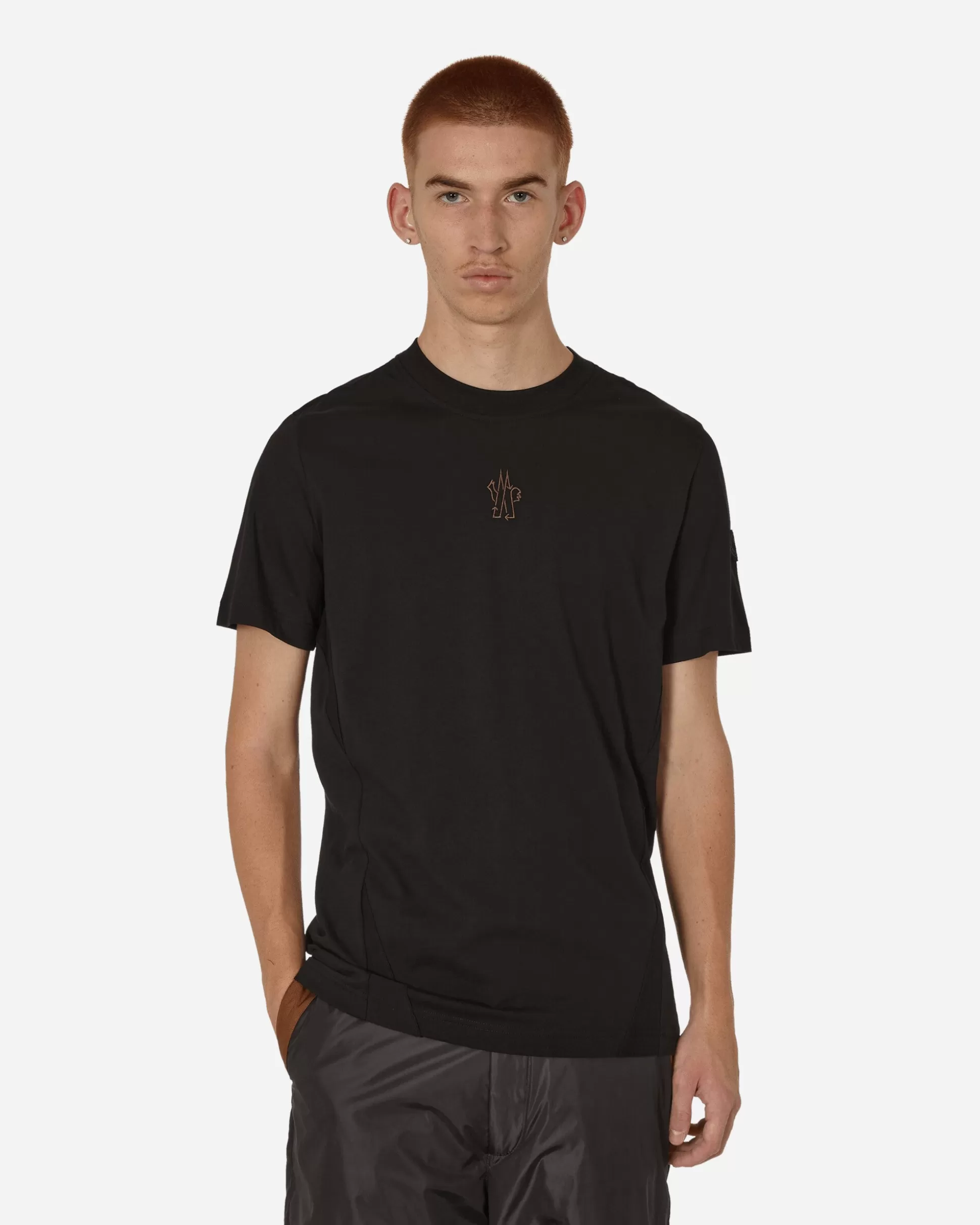 Moncler Born To Protect Logo T-Shirt Black Best