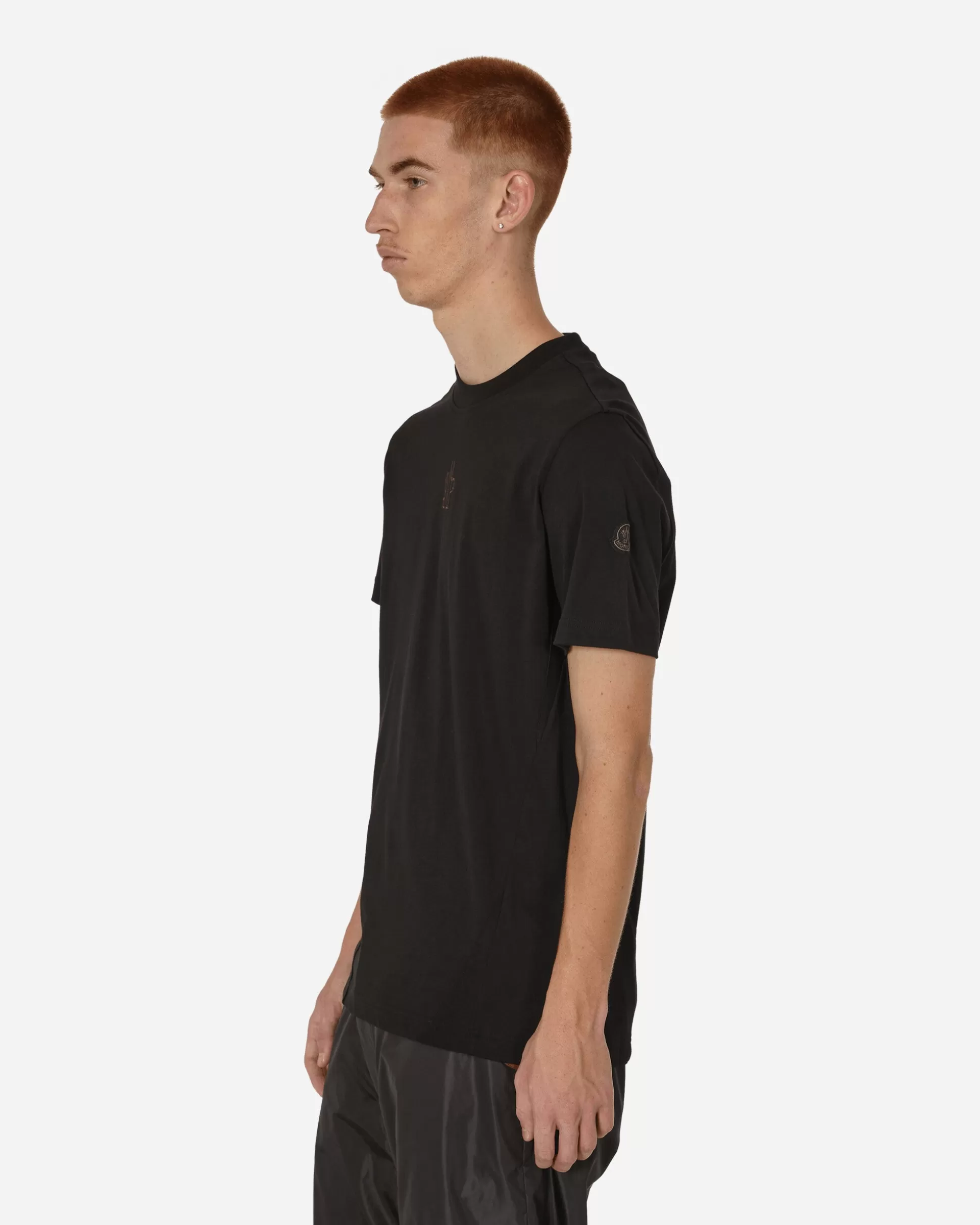 Moncler Born To Protect Logo T-Shirt Black Best