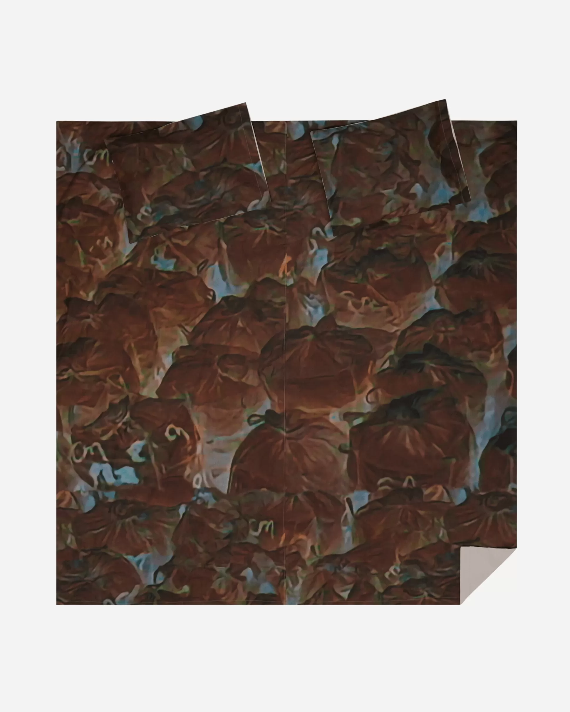Serapis Brown Bags Bedsheet Multicolor Shop