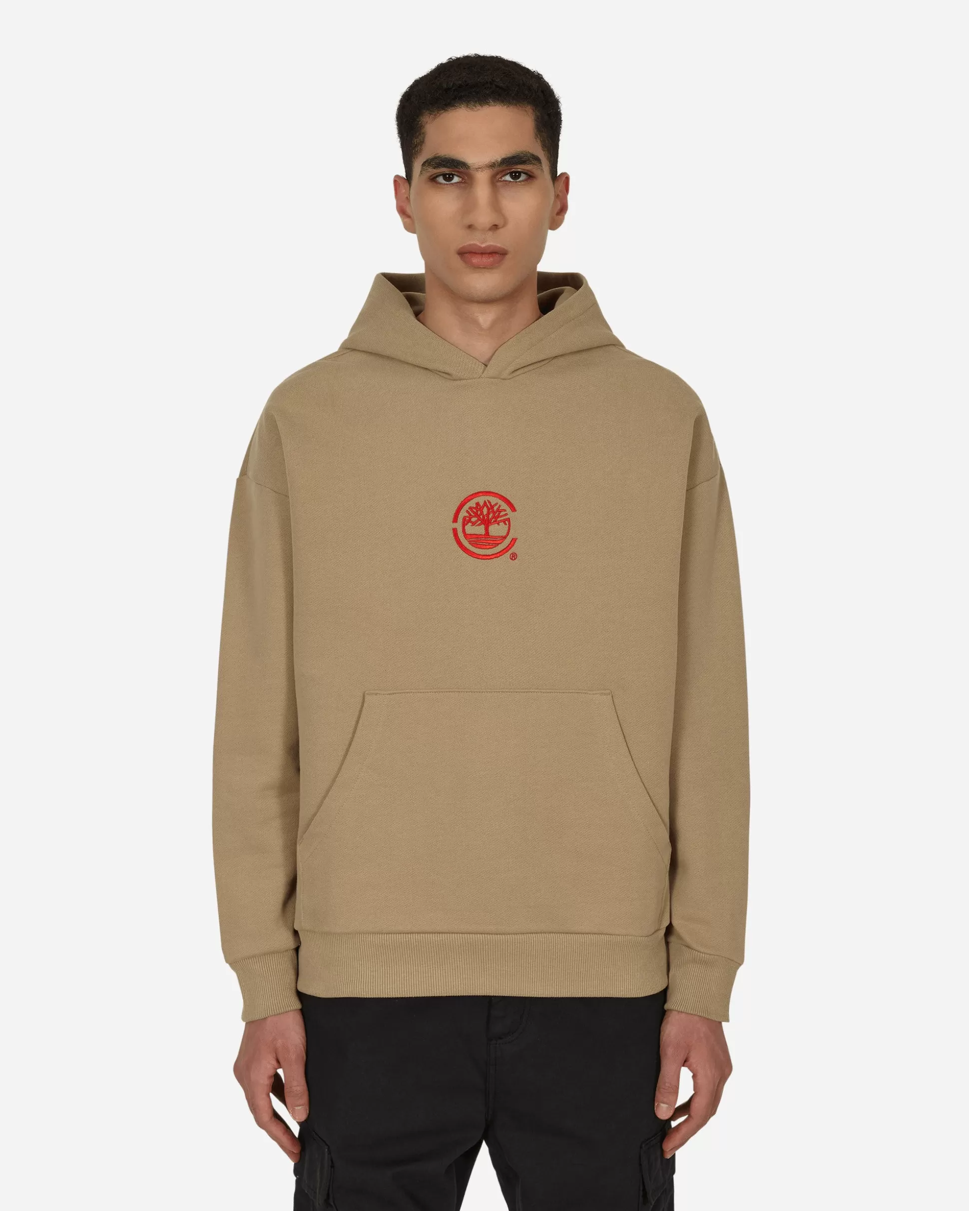 Timberland CLOT Hooded Sweatshirt Brown Outlet
