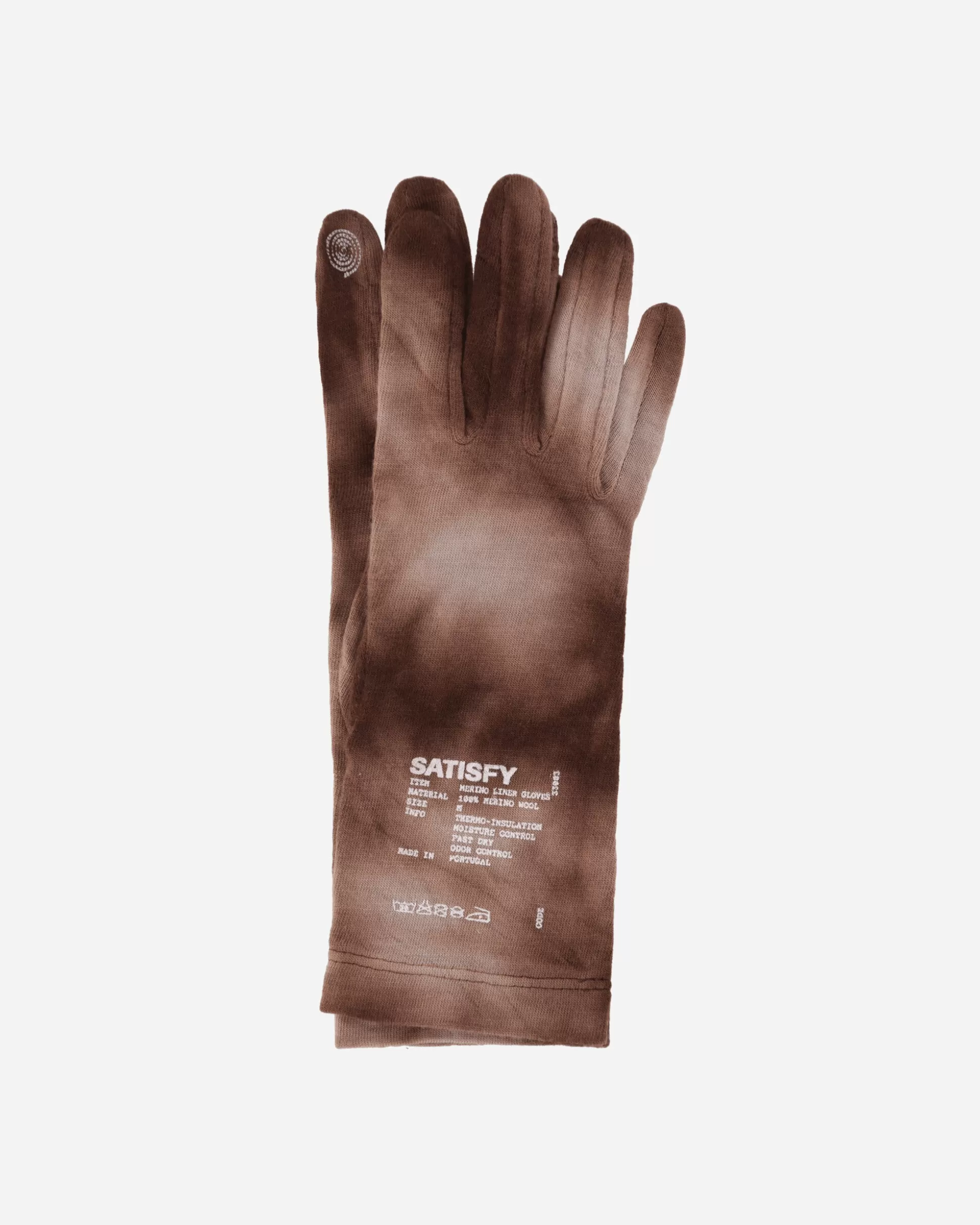 Satisfy CloudMerino Liner Gloves Batik Pine New