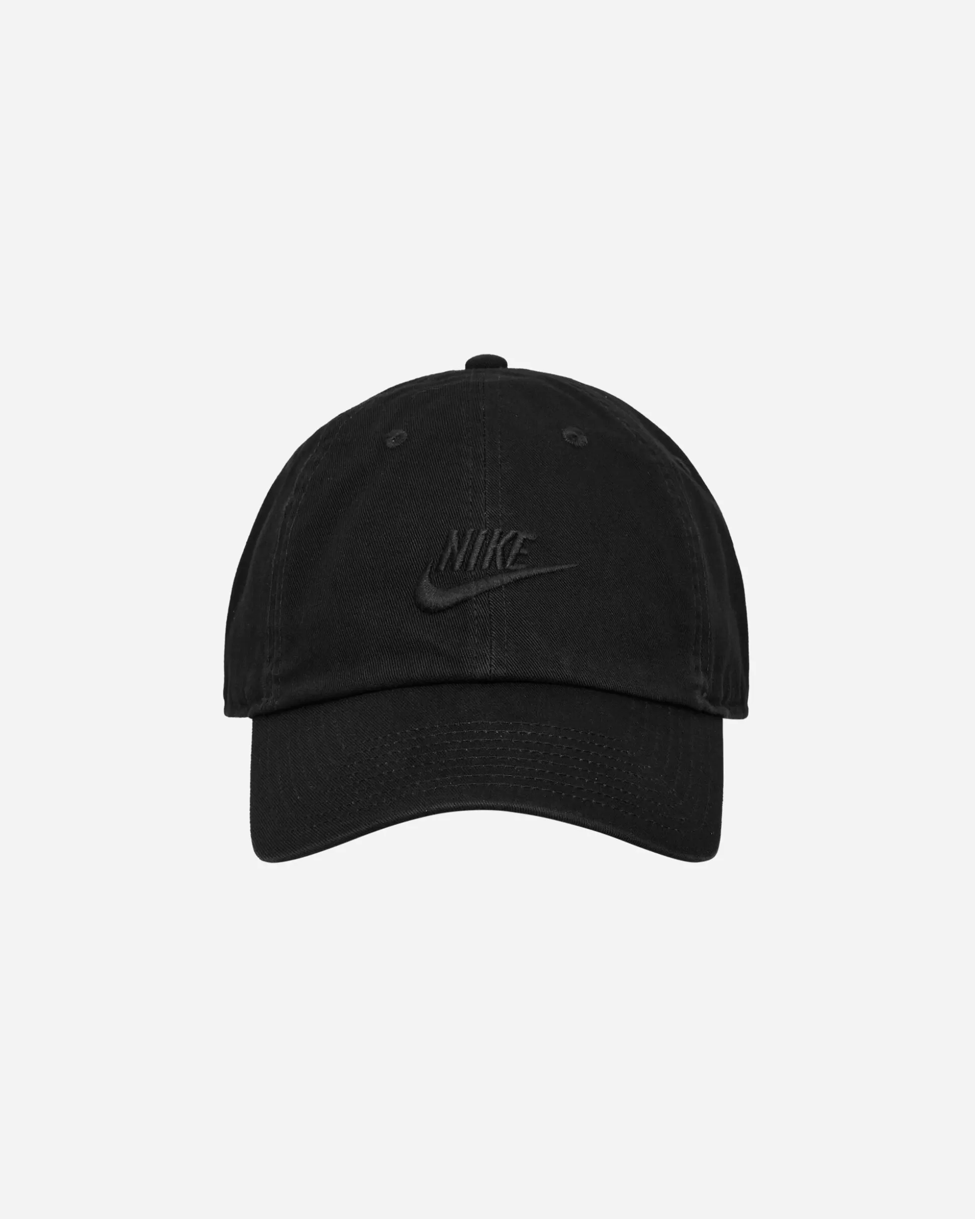 Nike Club Unstructured Futura Wash Cap Black / Black Outlet