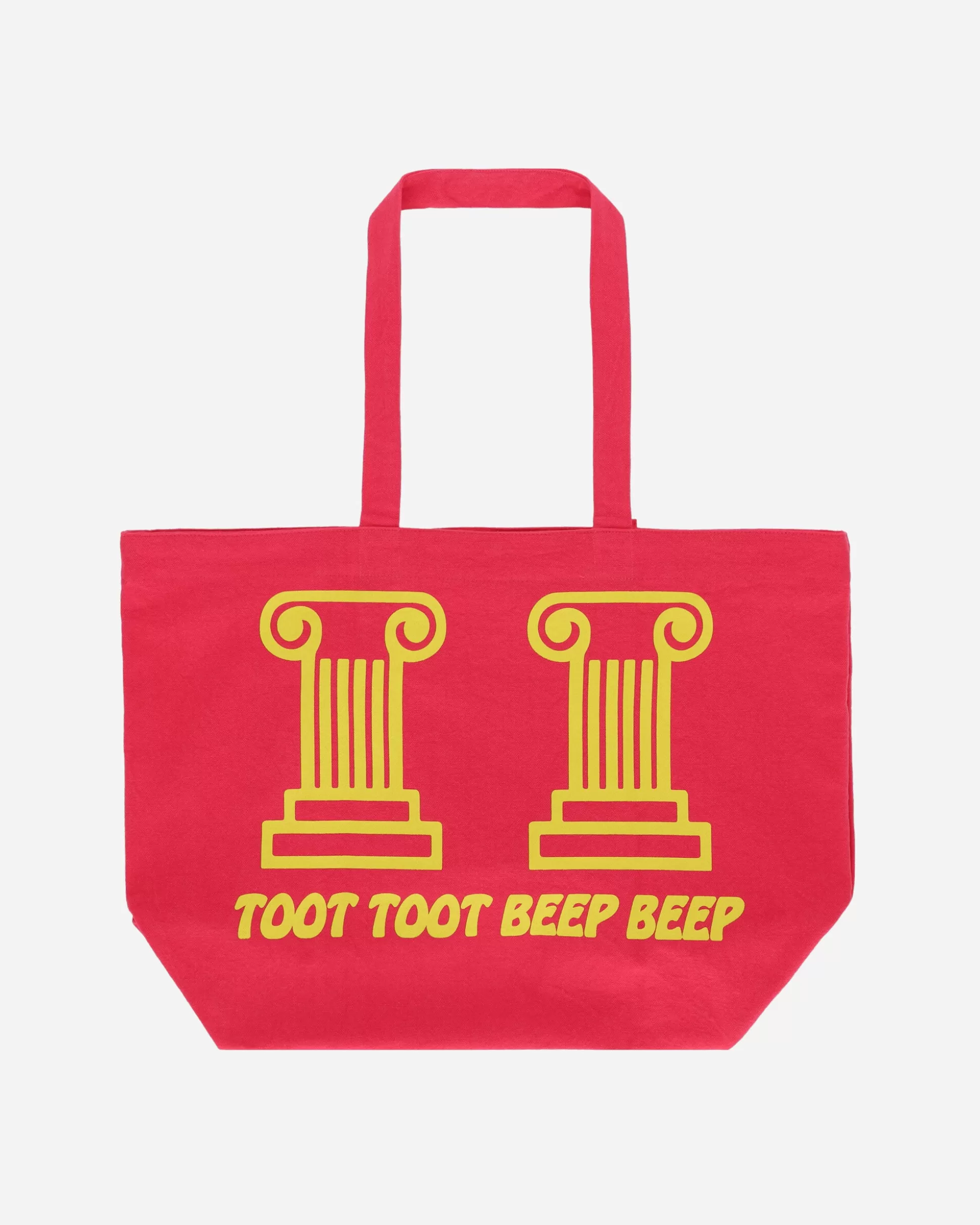 Public Possession Comedy and Rhythm Tote Bag Red Best Sale