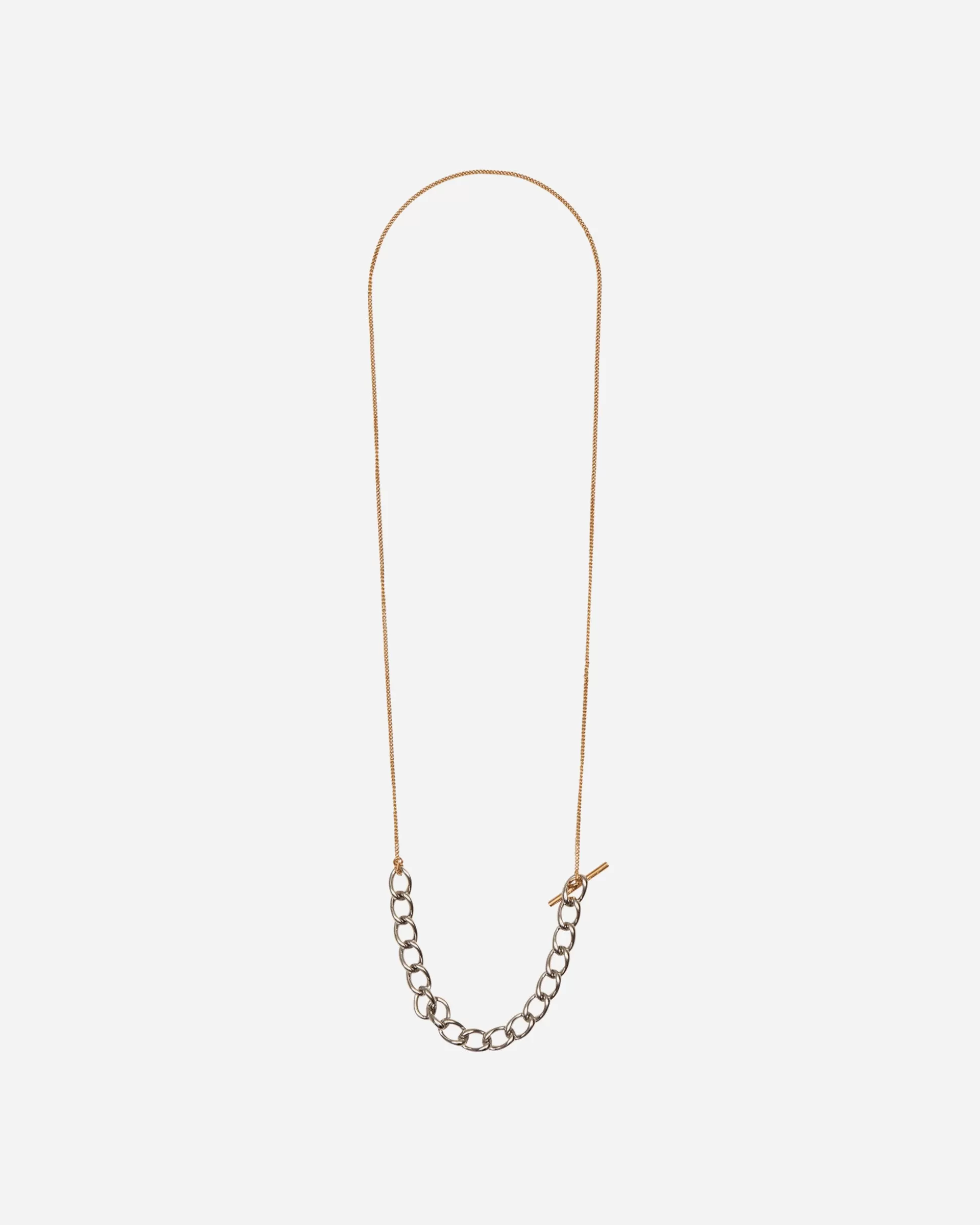 Dries Van Noten Contrast Chain Necklace Antic Silver Shop