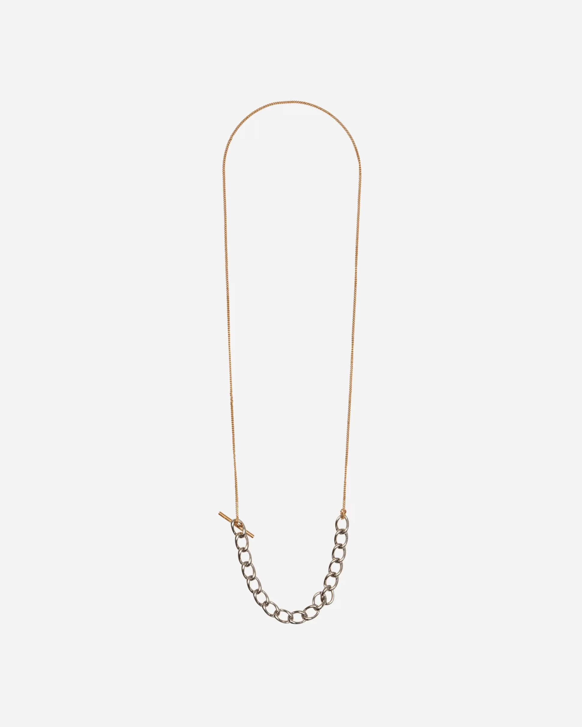 Dries Van Noten Contrast Chain Necklace Antic Silver Shop