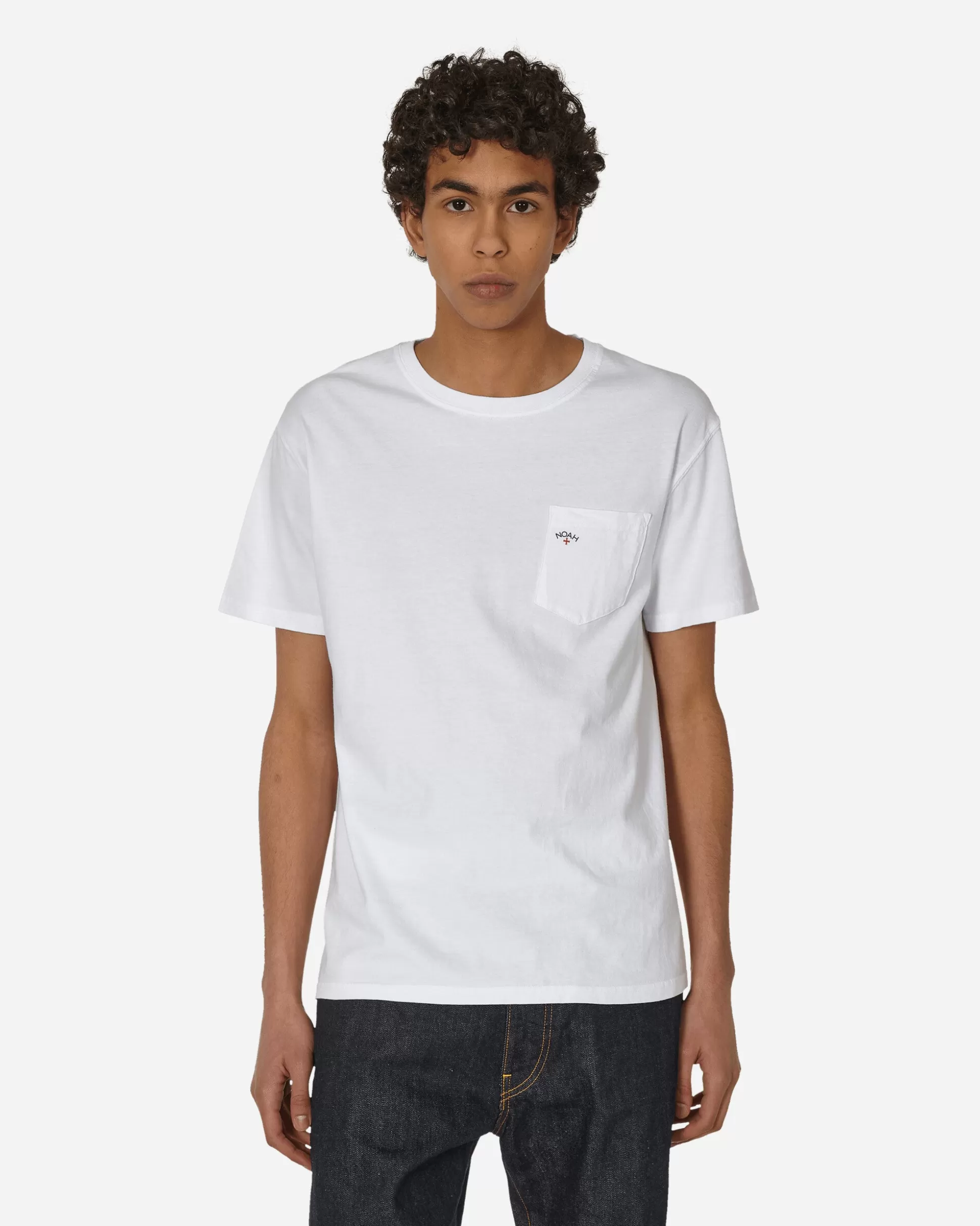 Noah Core Logo Pocket T-Shirt White Store