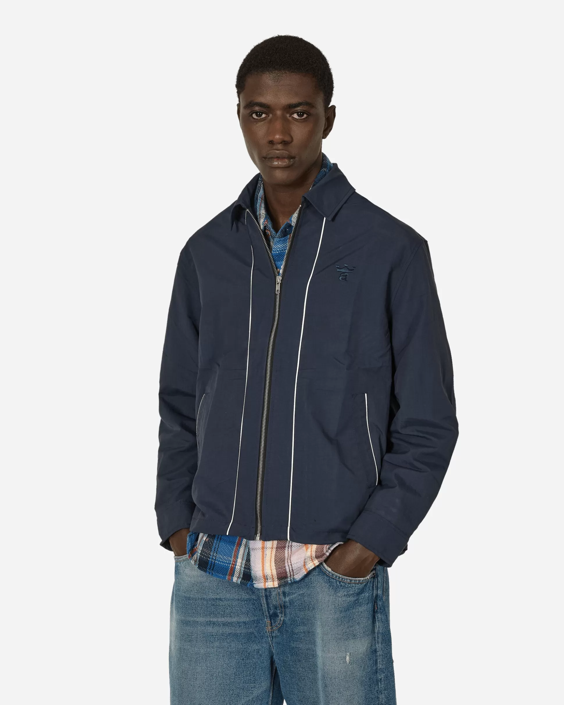 Awake NY Crown Embroidered Coaches Jacket Sale