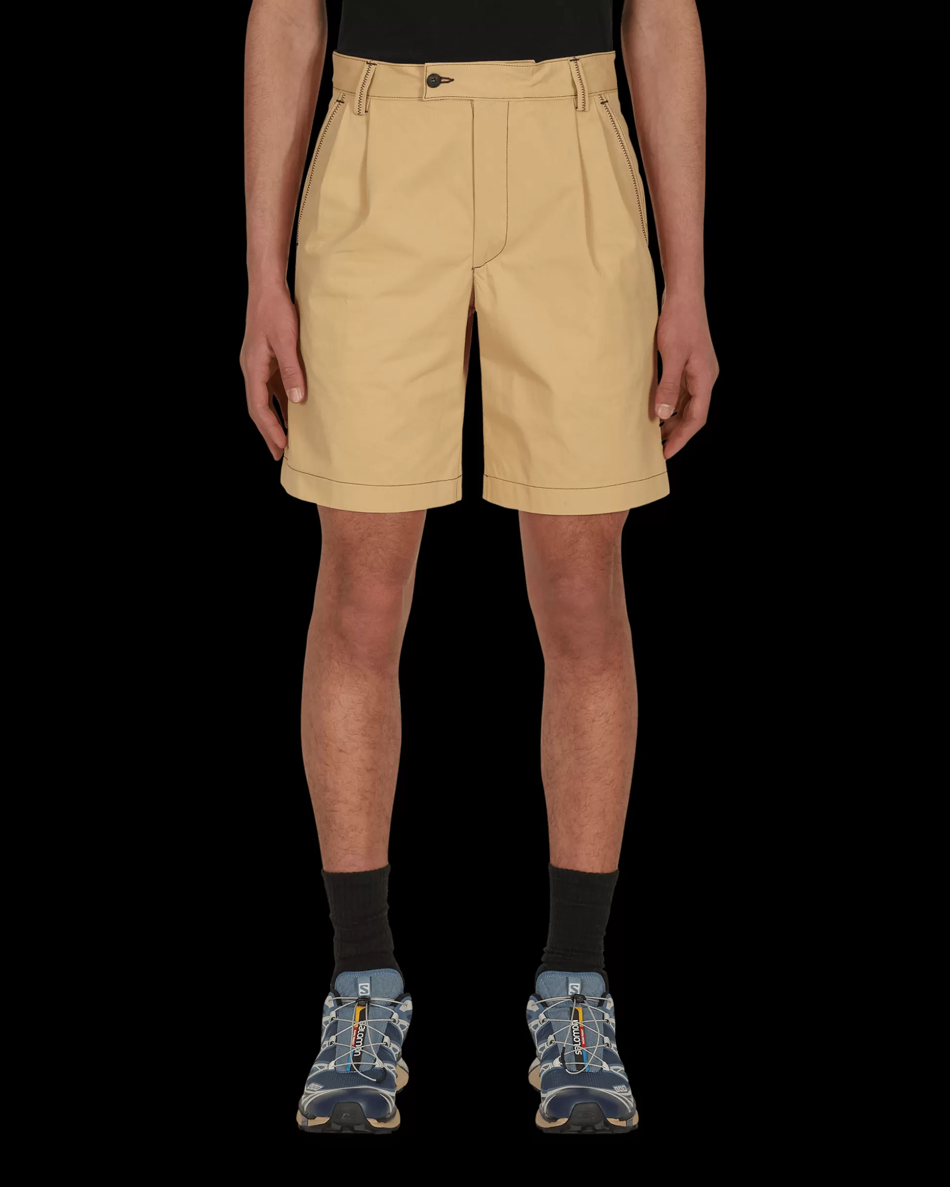 Phipps Dad Shorts Beige Cheap