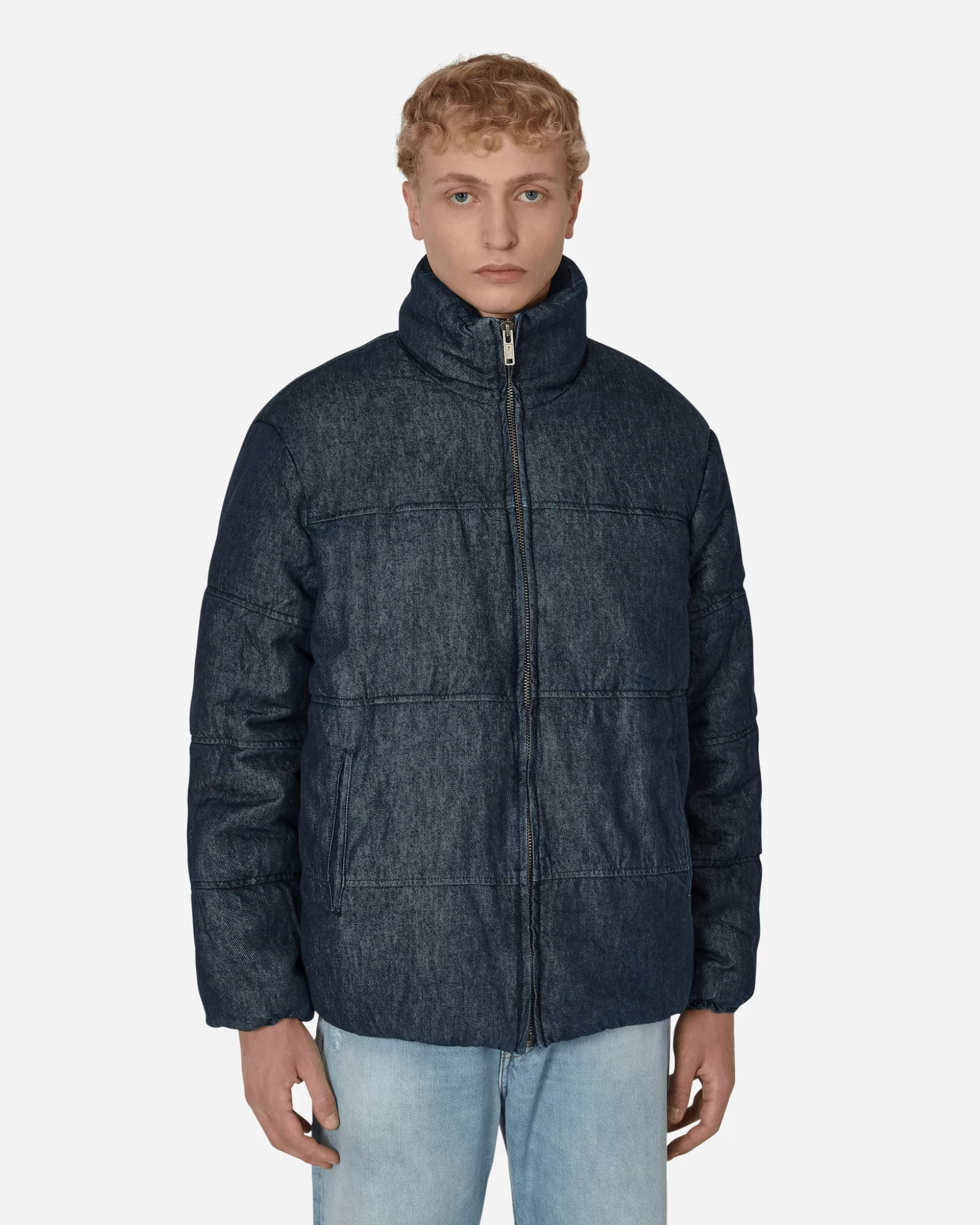 Guess USA Denim Puffer Jacket Blue Best