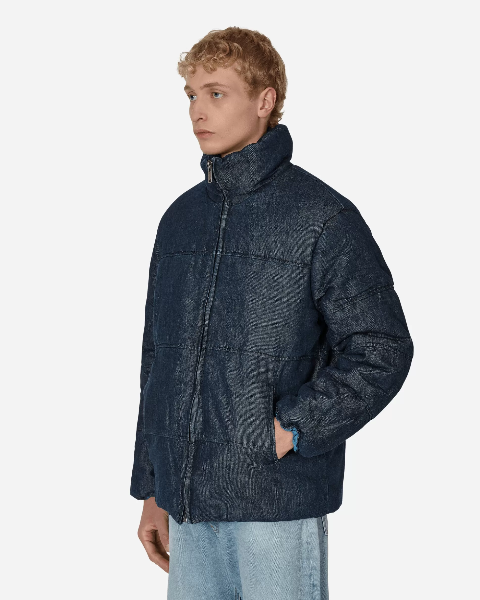 Guess USA Denim Puffer Jacket Blue Best