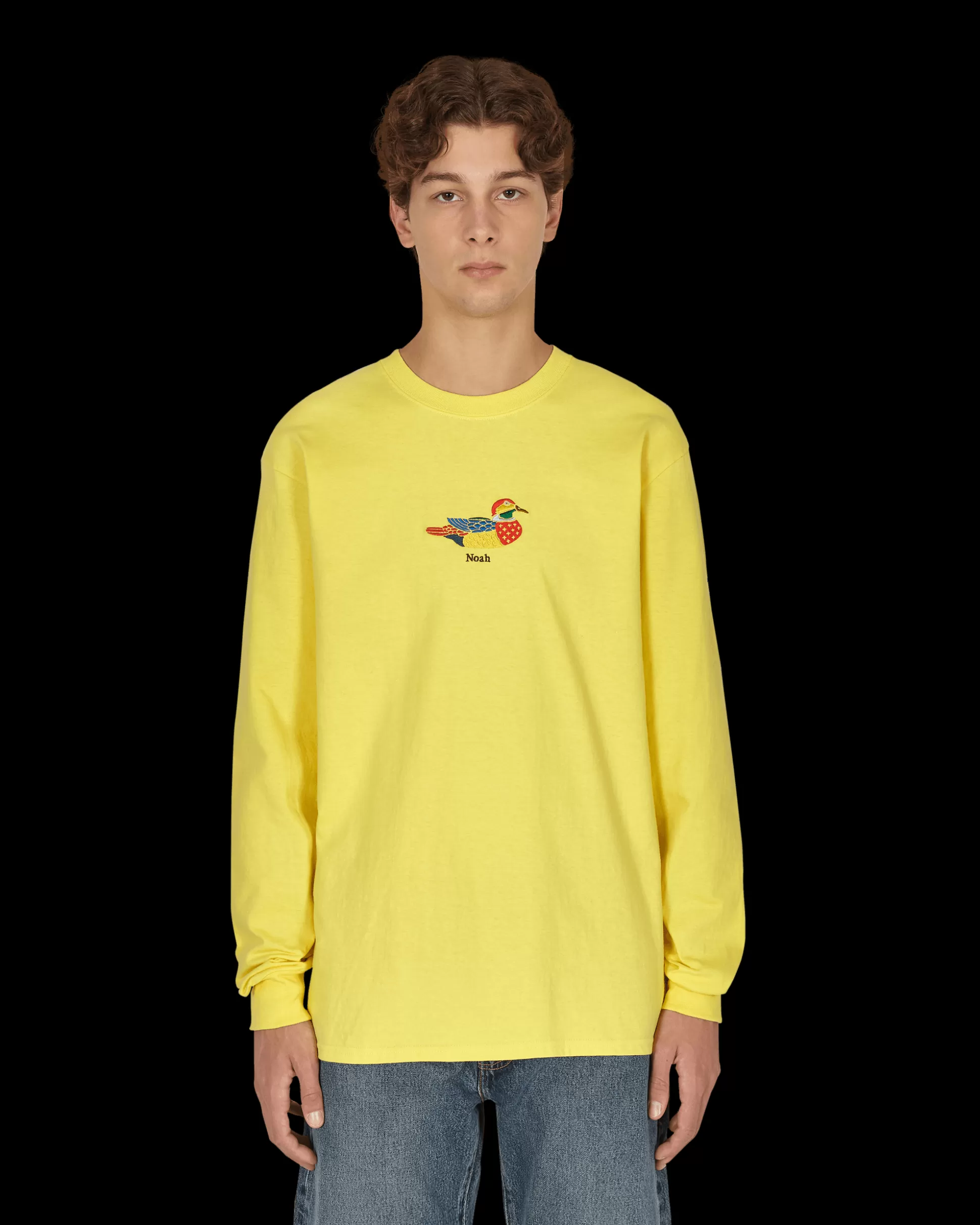 Noah Duck Longsleeve T-Shirt Yellow Shop