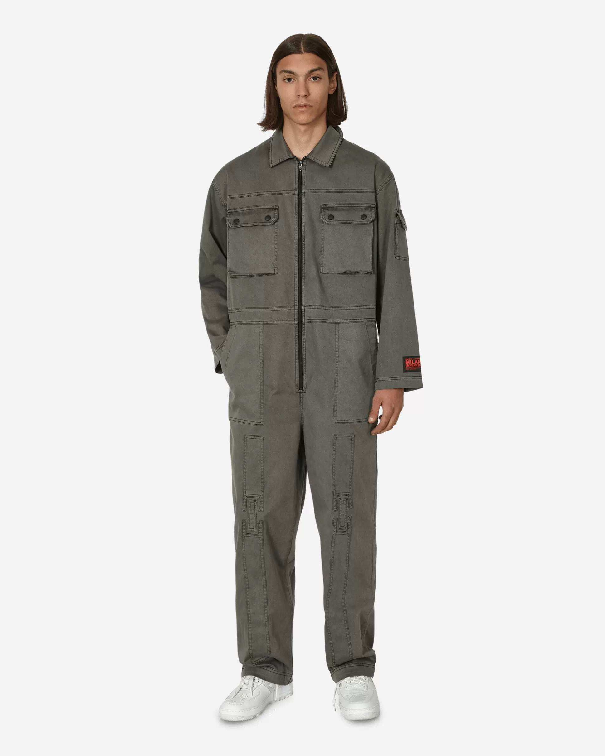 Iuter DUMBO Milano Imperfecta Jumpsuit Dark Grey Fashion