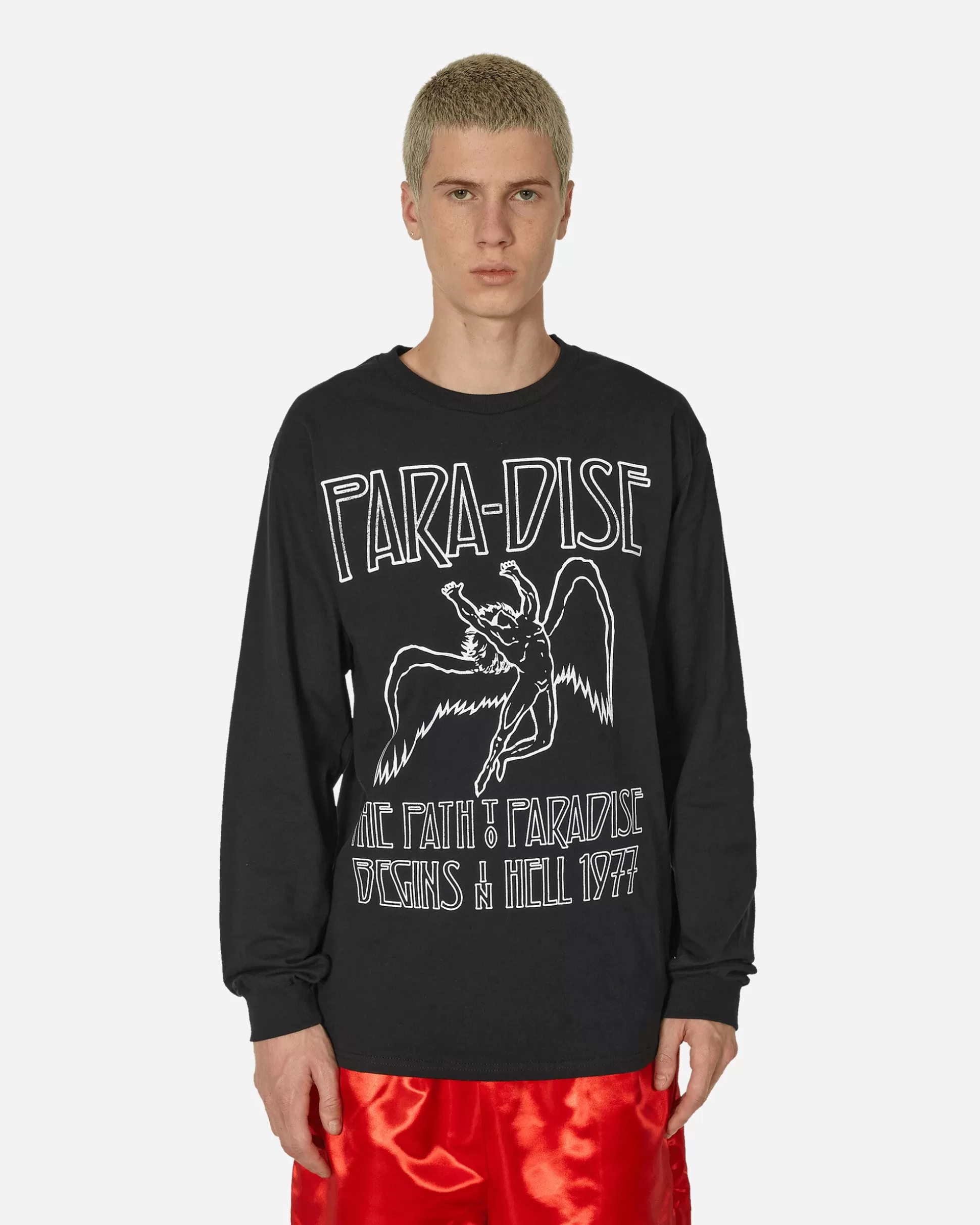 Paradis3 Fallen Angels Longsleeve T-Shirt Black Cheap