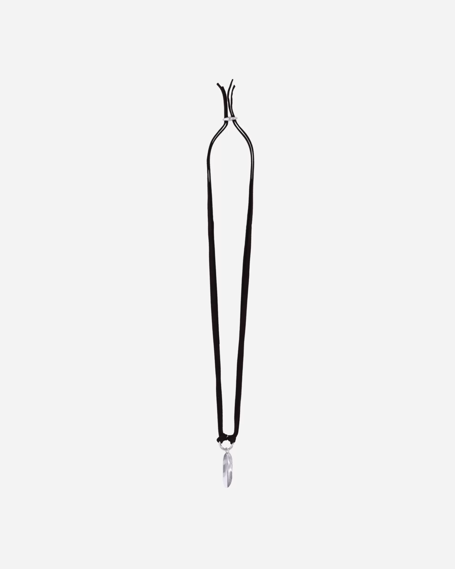 OAMC Feather Necklace Stone Grey Fashion