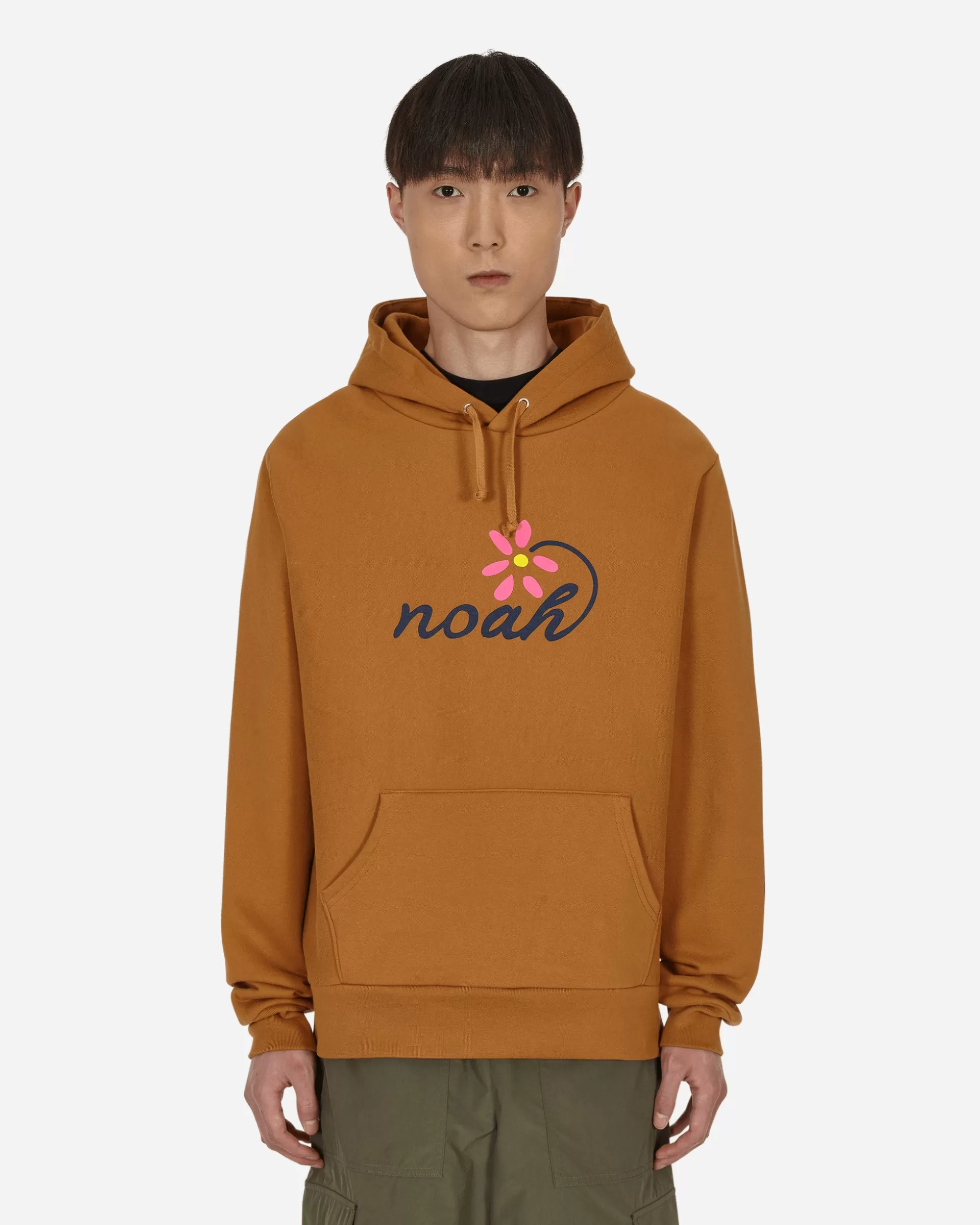 Noah Florist Hooded Sweatshirt Brown Store