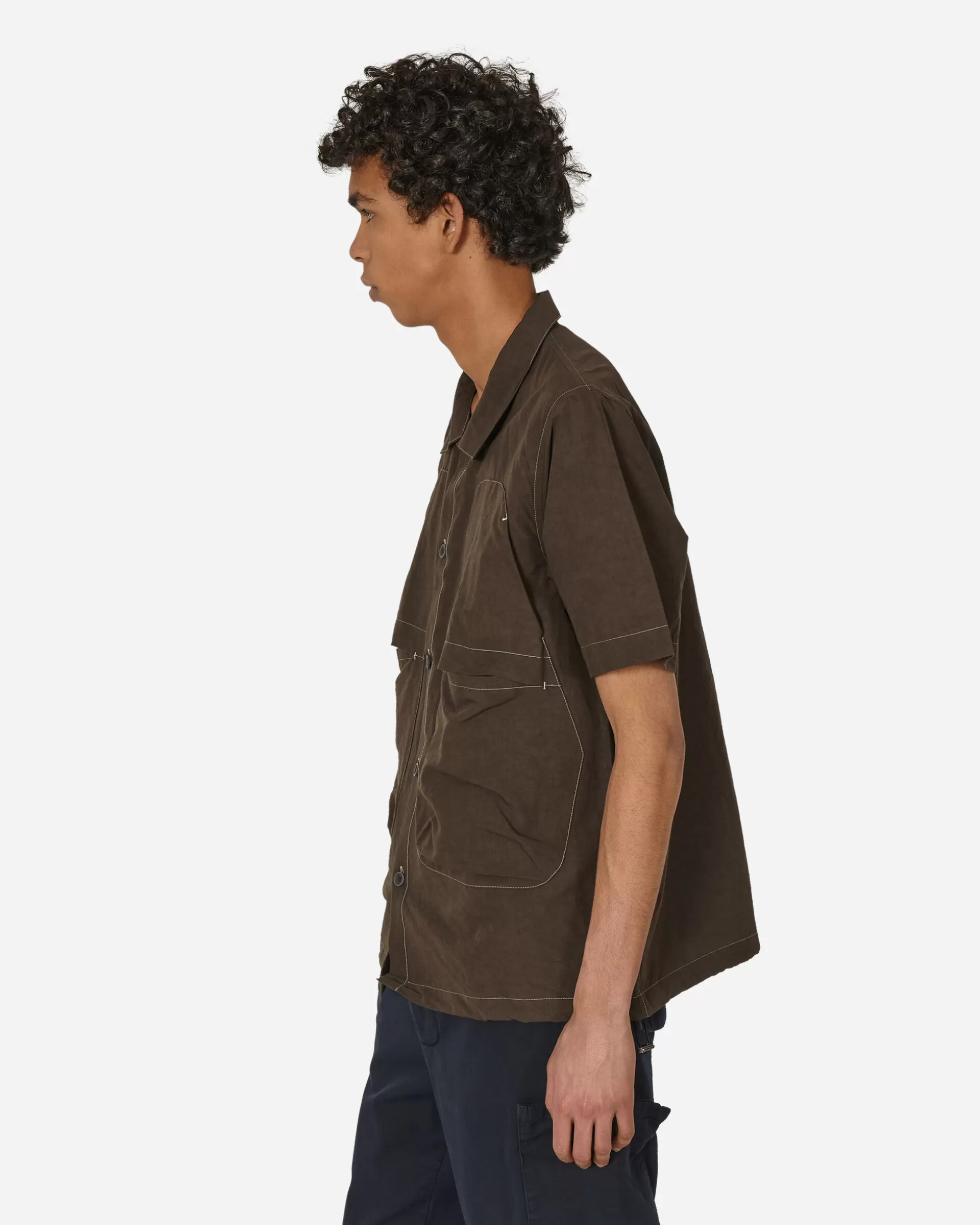 RANRA Glems Shortsleeve Shirt Chocolate Brown Online