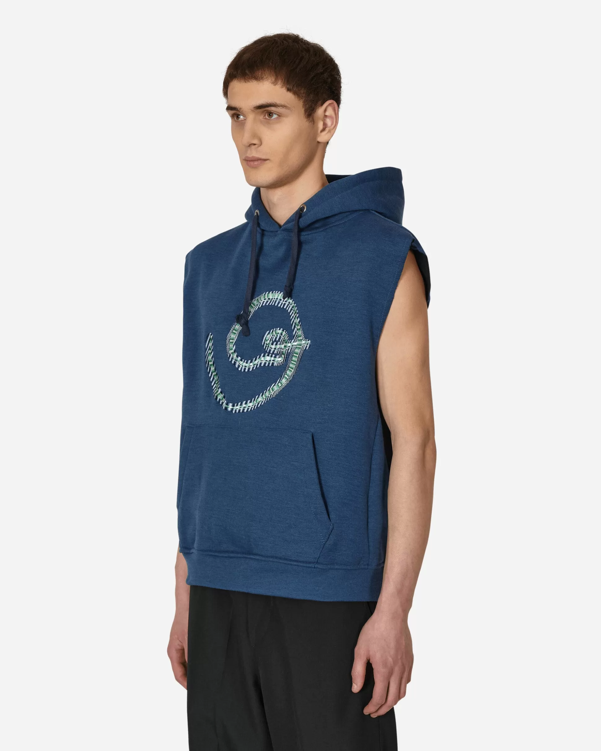 Lueder Goblin Sleeveless Hooded Sweatshirt Blue Best