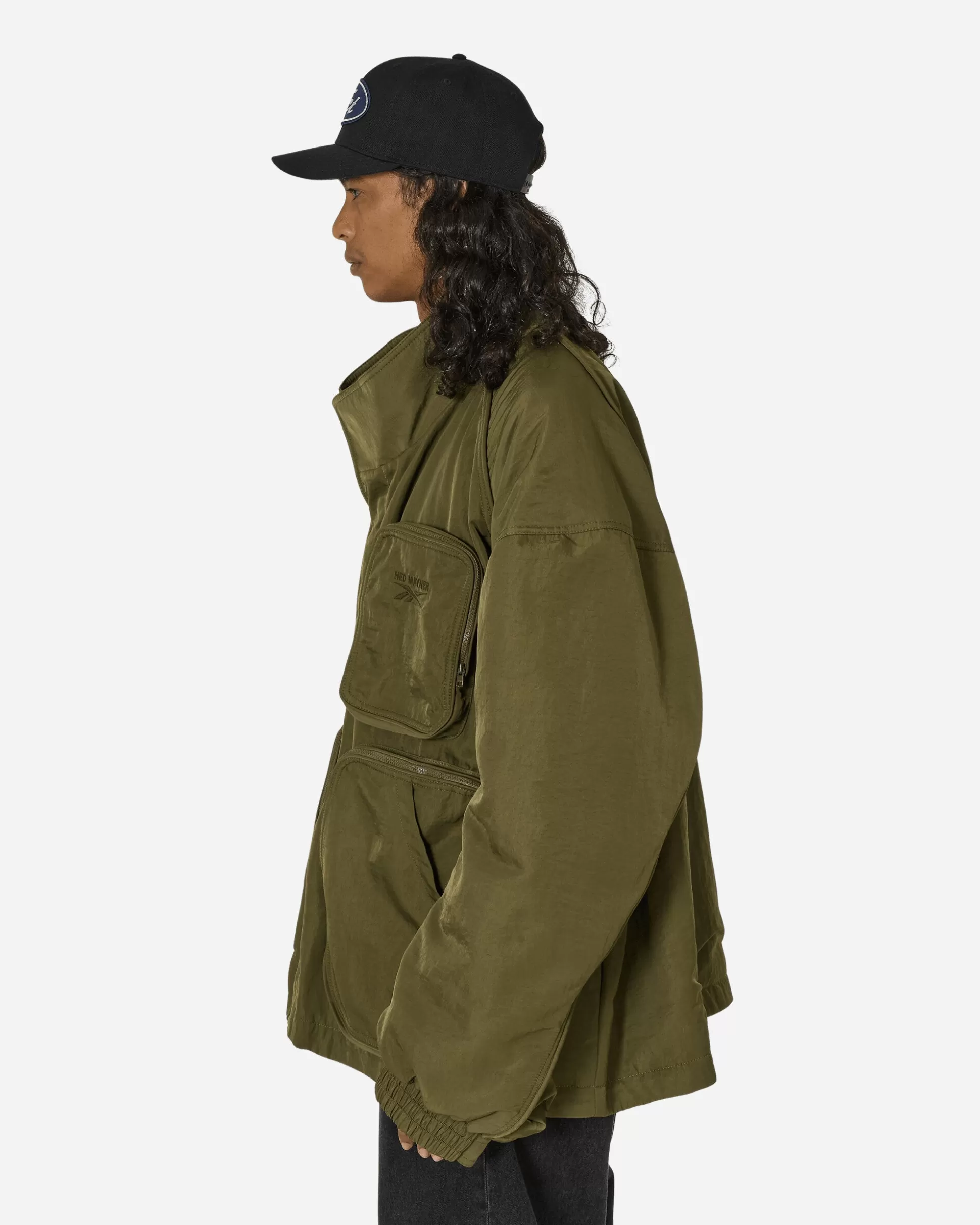 Reebok Hed Mayner Parka Jacket Army Green Discount