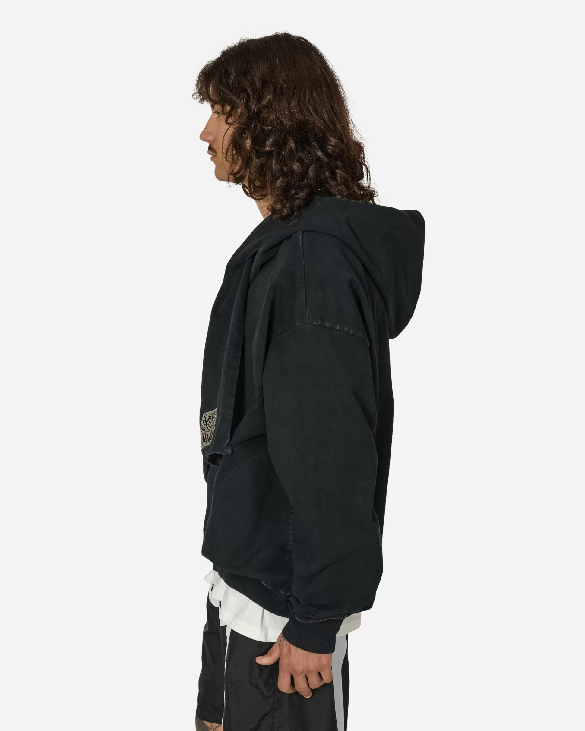KAPITAL Inlay Jersey Kesa Parka Blue New