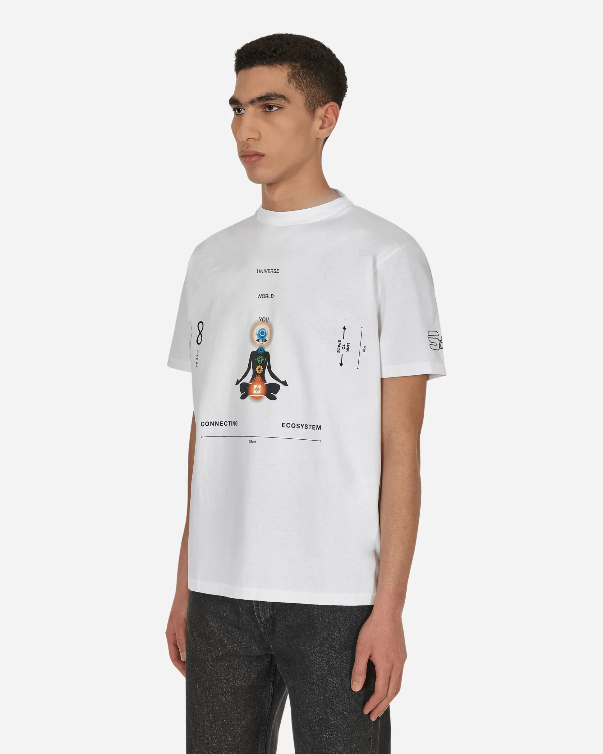 Space Available Inner Connection T-Shirt White Discount