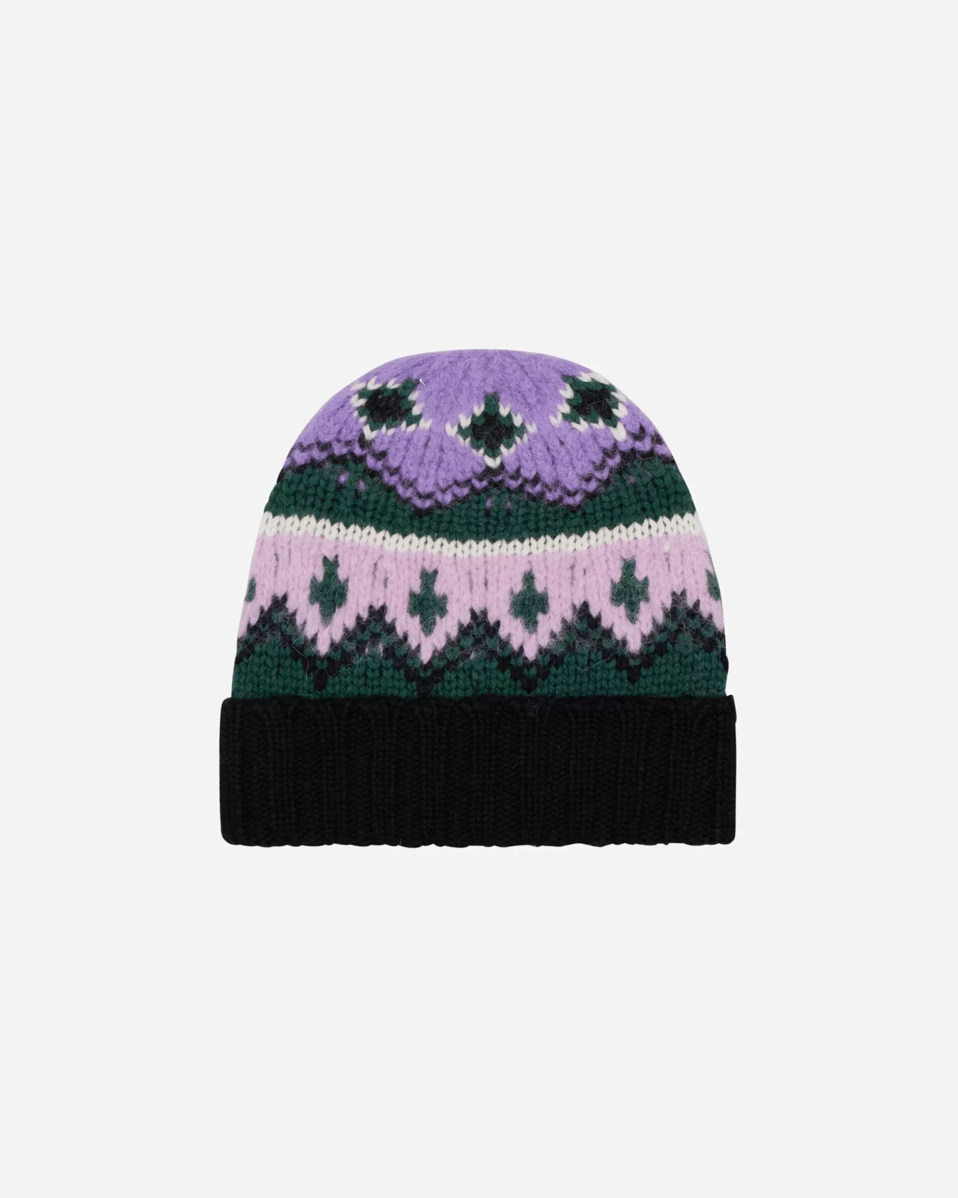 Moncler Grenoble Jacquard Wool and Alpaca Beanie Black Best Sale