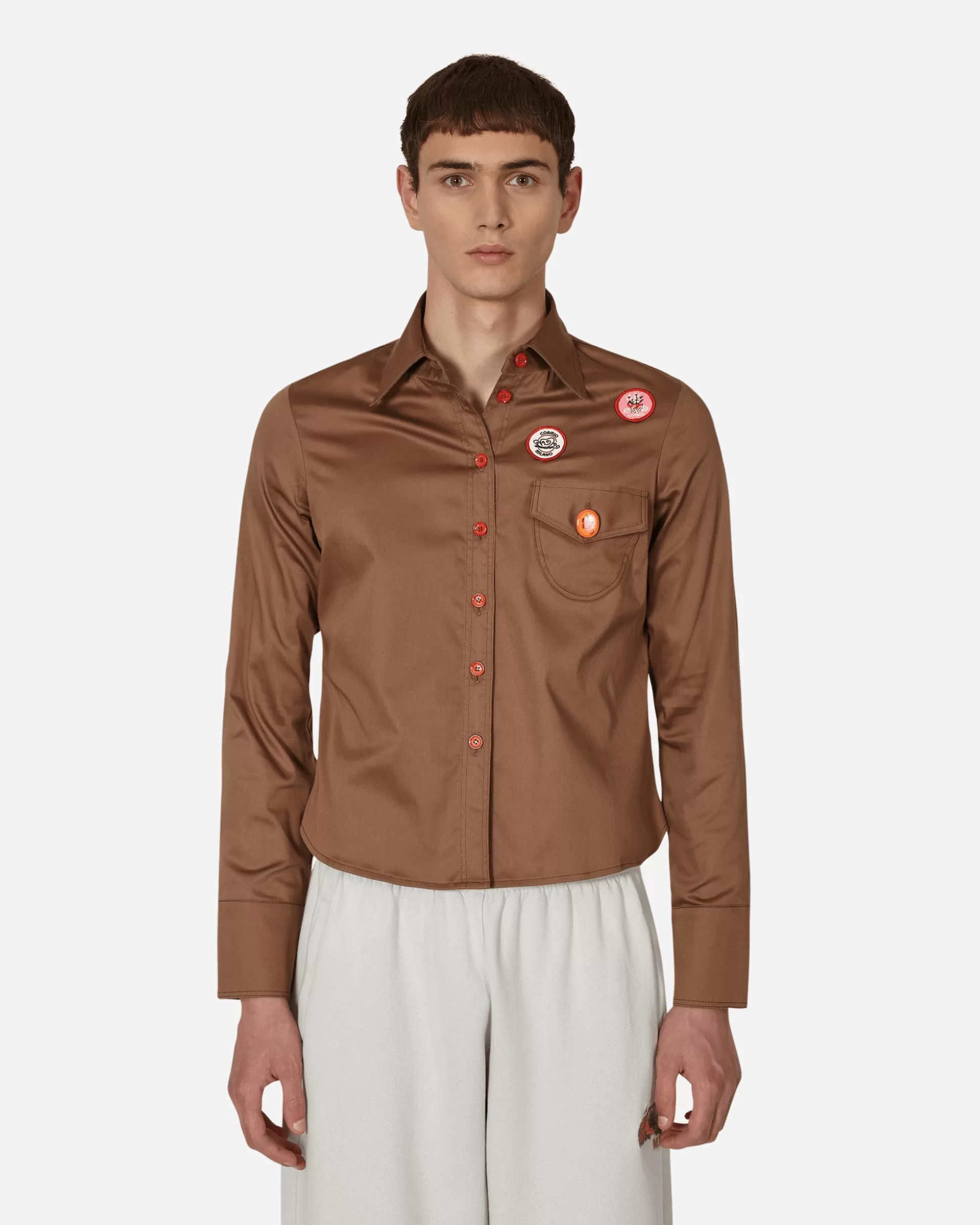 Cormio Katy Longsleeve Shirt Brown Cheap