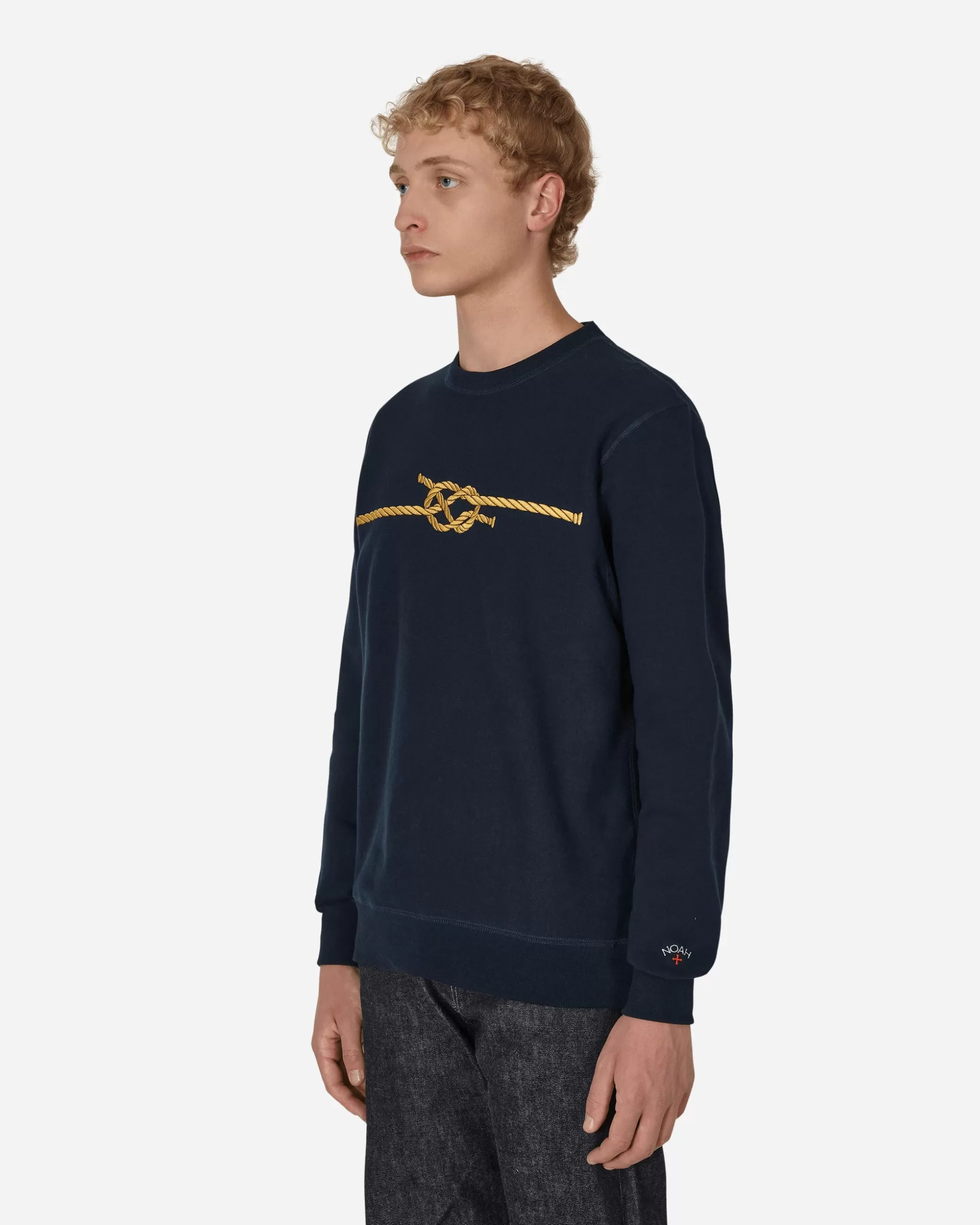 Noah Knot Crewneck Sweatshirt Blue Flash Sale