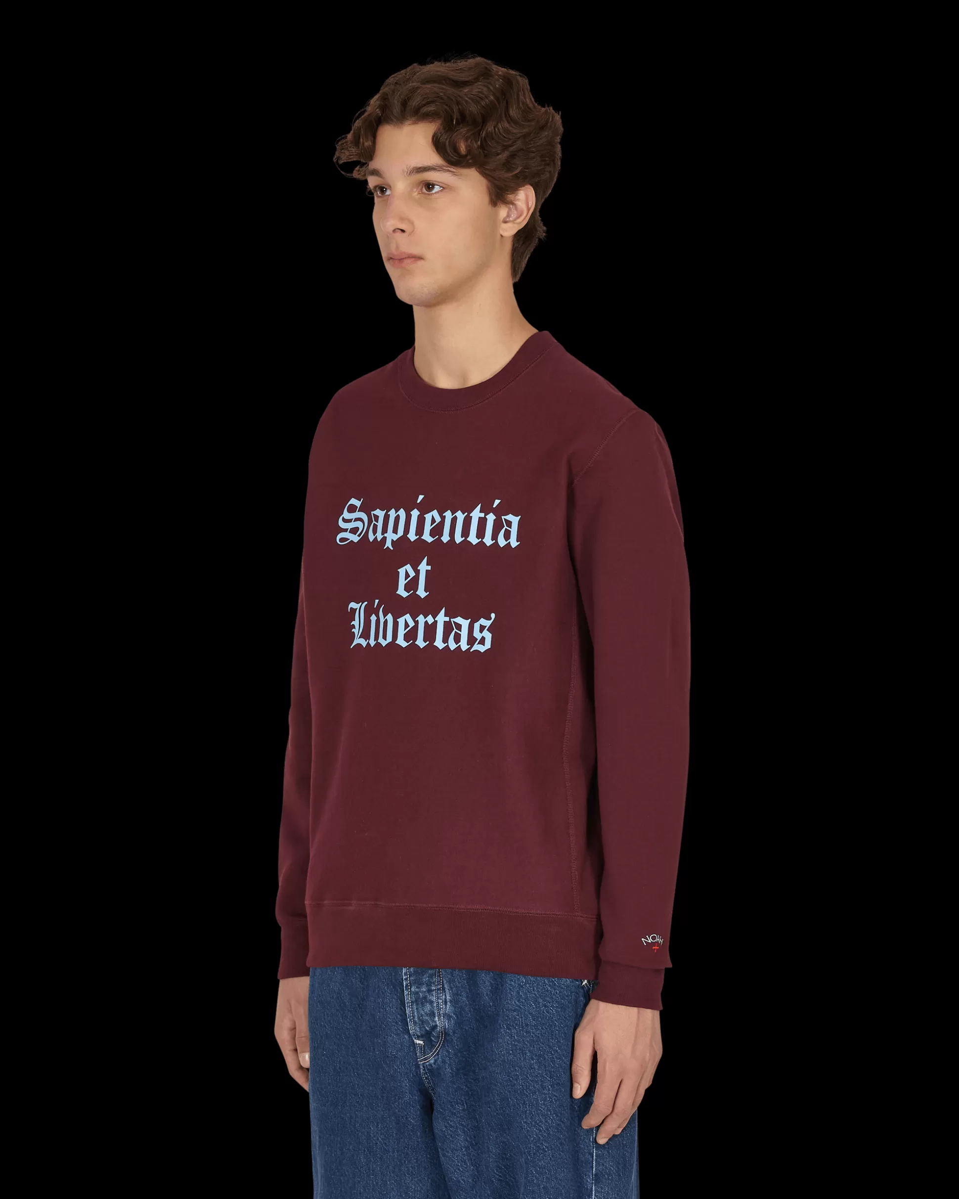 Noah Knowledge Crewneck Sweatshirt Multicolor Hot