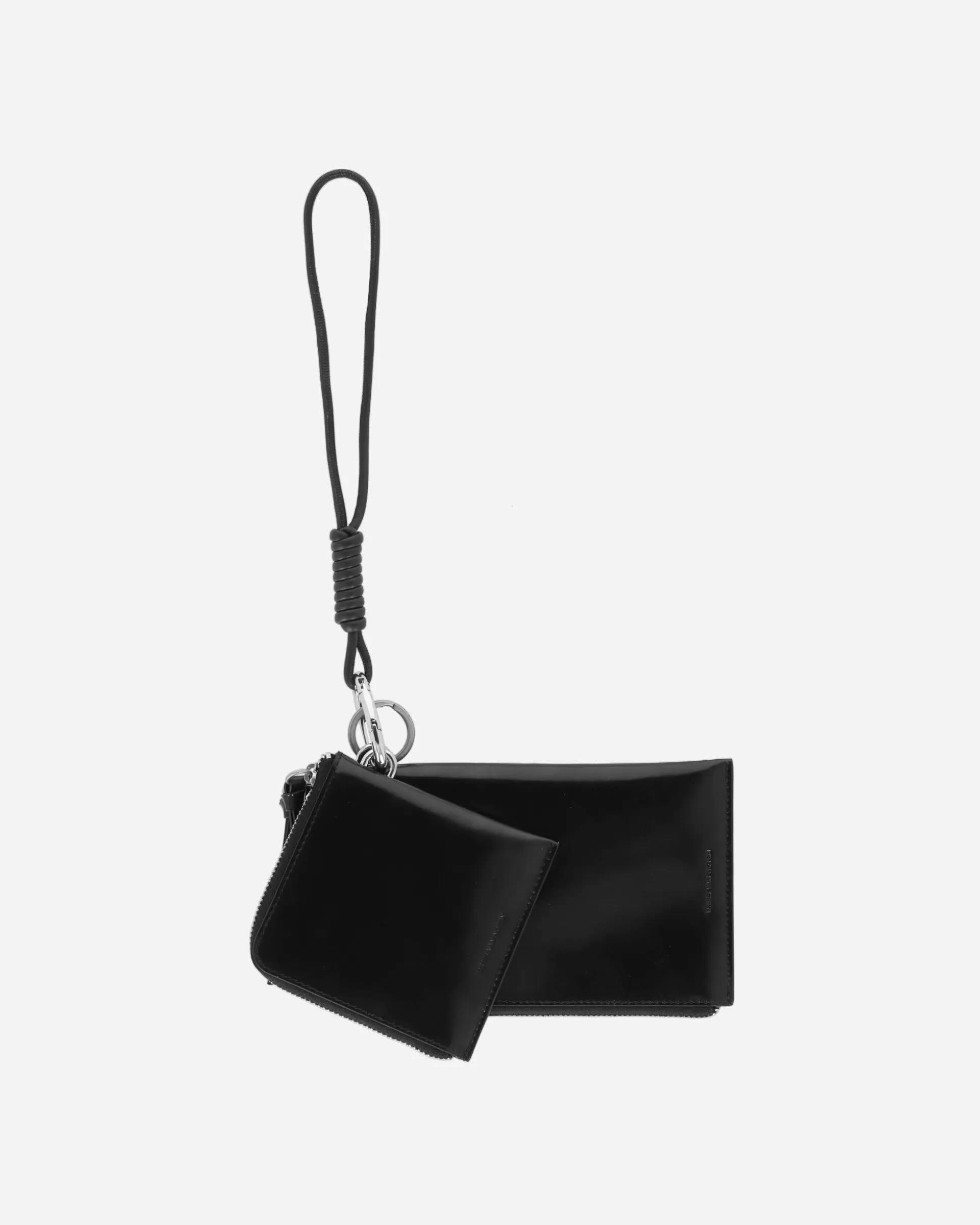 Dries Van Noten Leather Pouch Black Best Sale