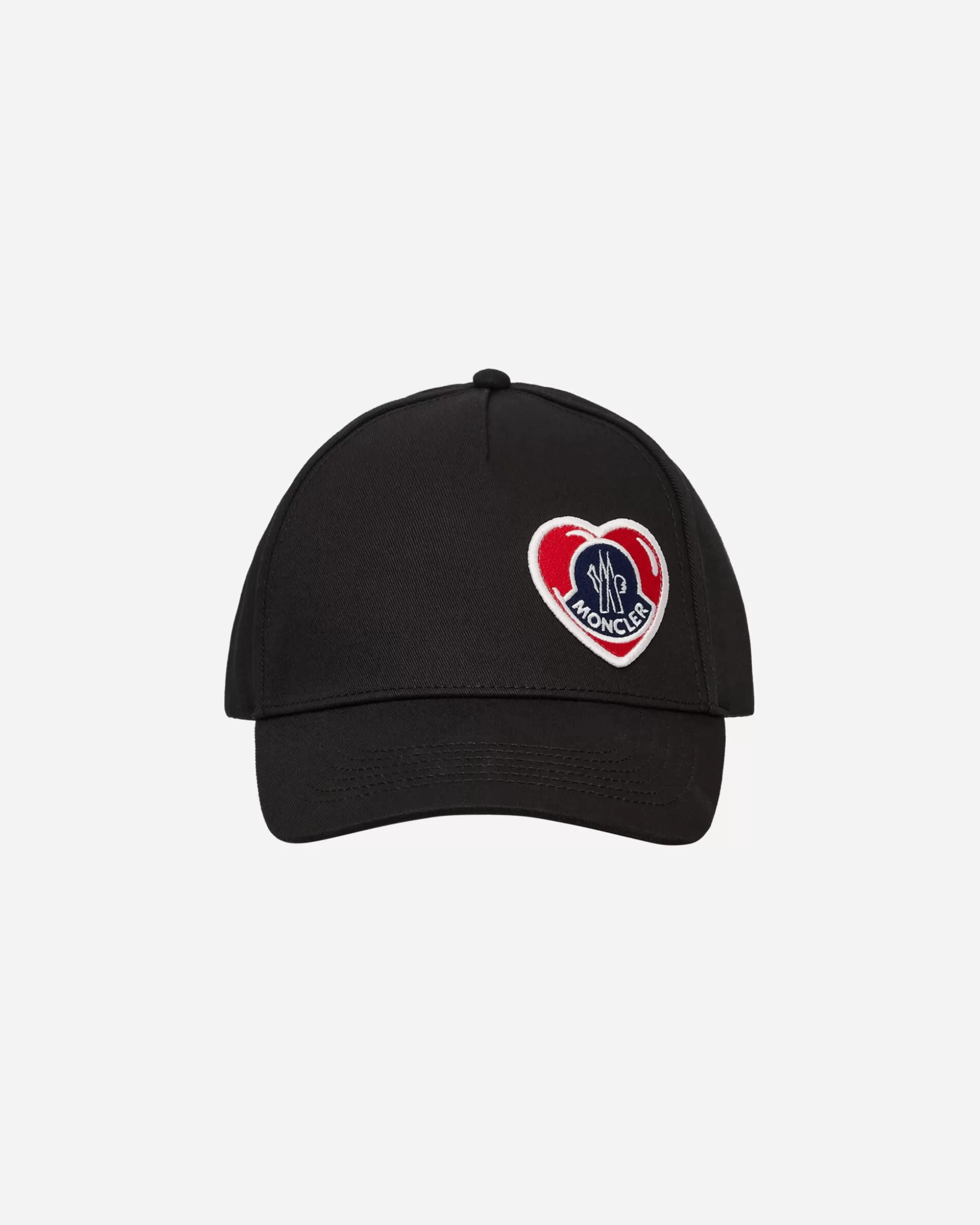 Moncler Logo Baseball Cap Black Discount