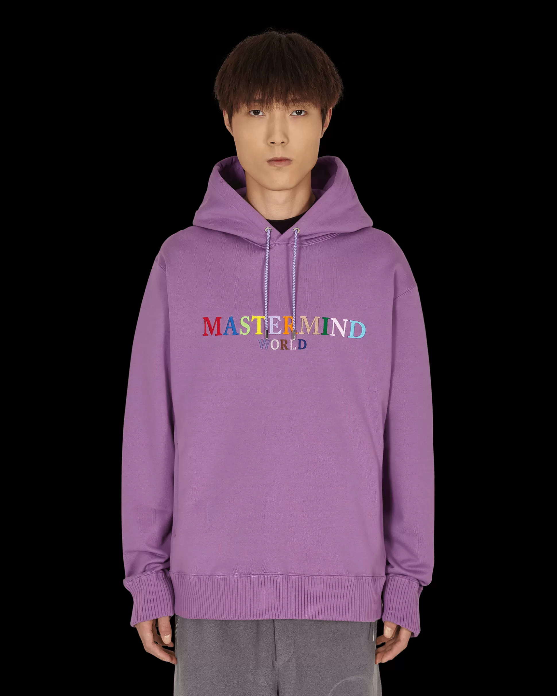 Mastermind World Logo Hooded Sweatshirt Purple Online