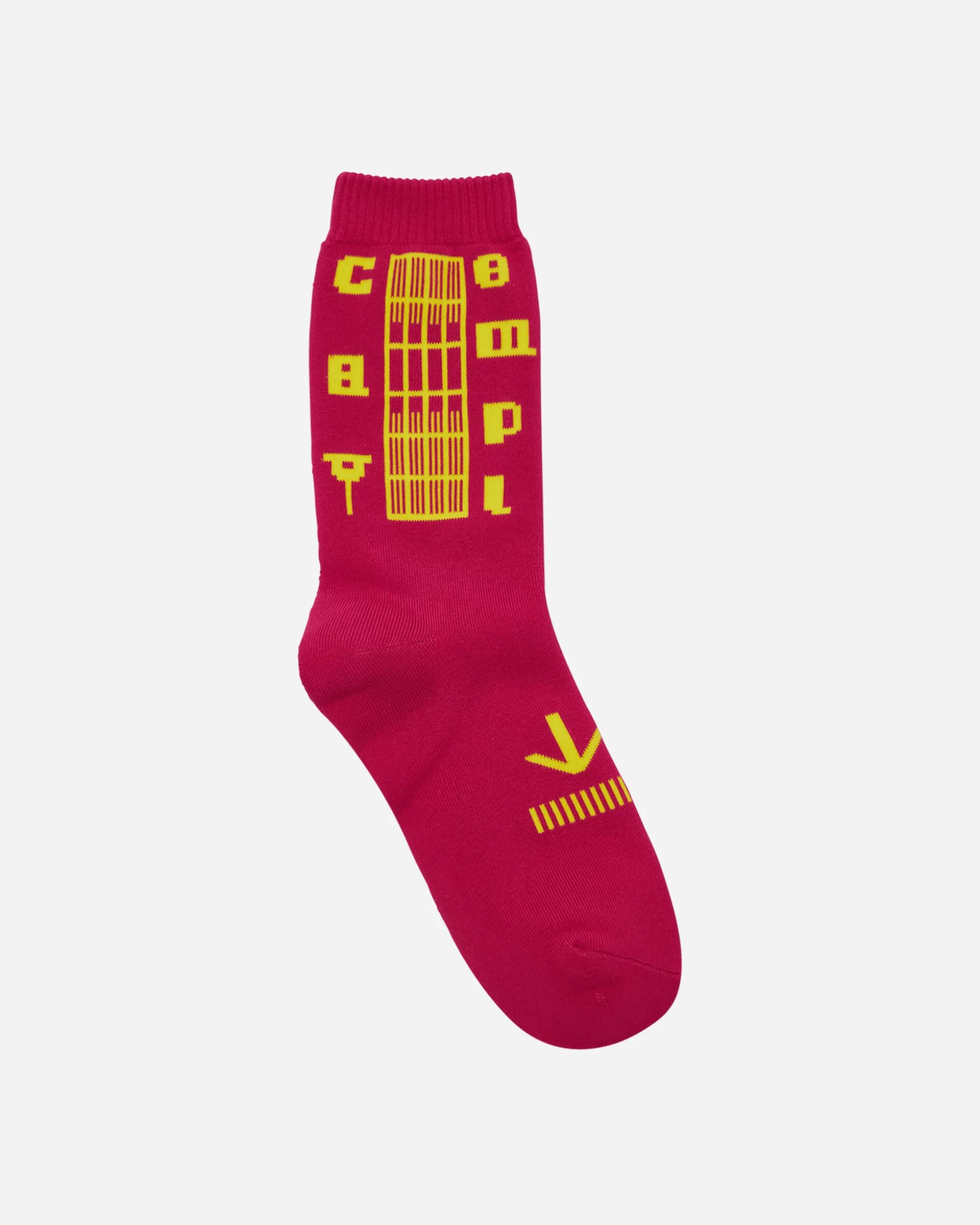 Cav Empt Logo Socks Pink Best Sale