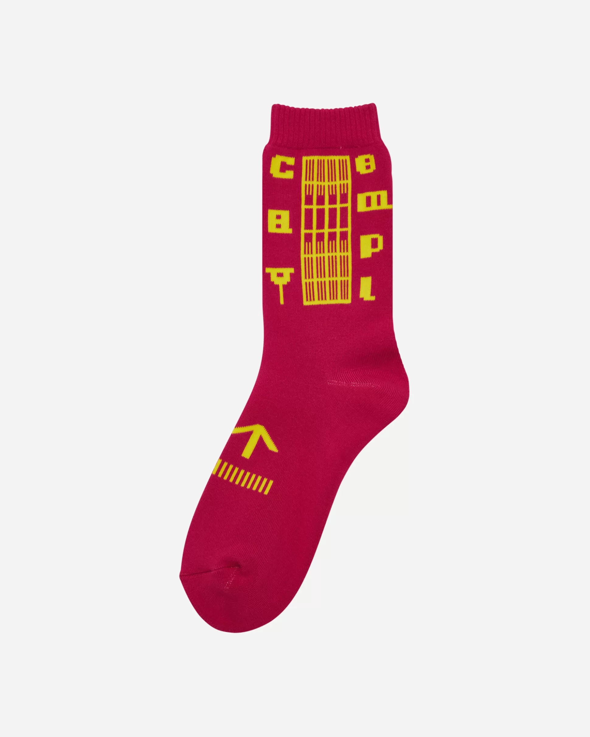Cav Empt Logo Socks Pink Best Sale