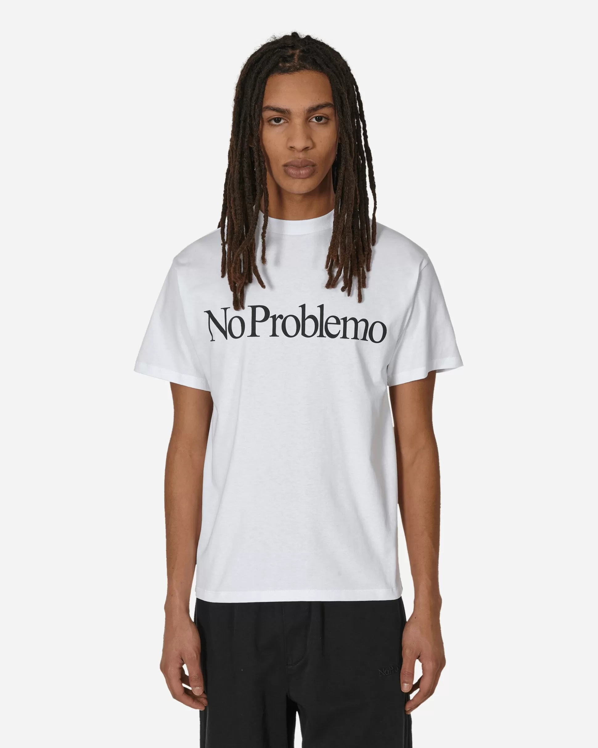 No Problemo Logo T-Shirt White Flash Sale