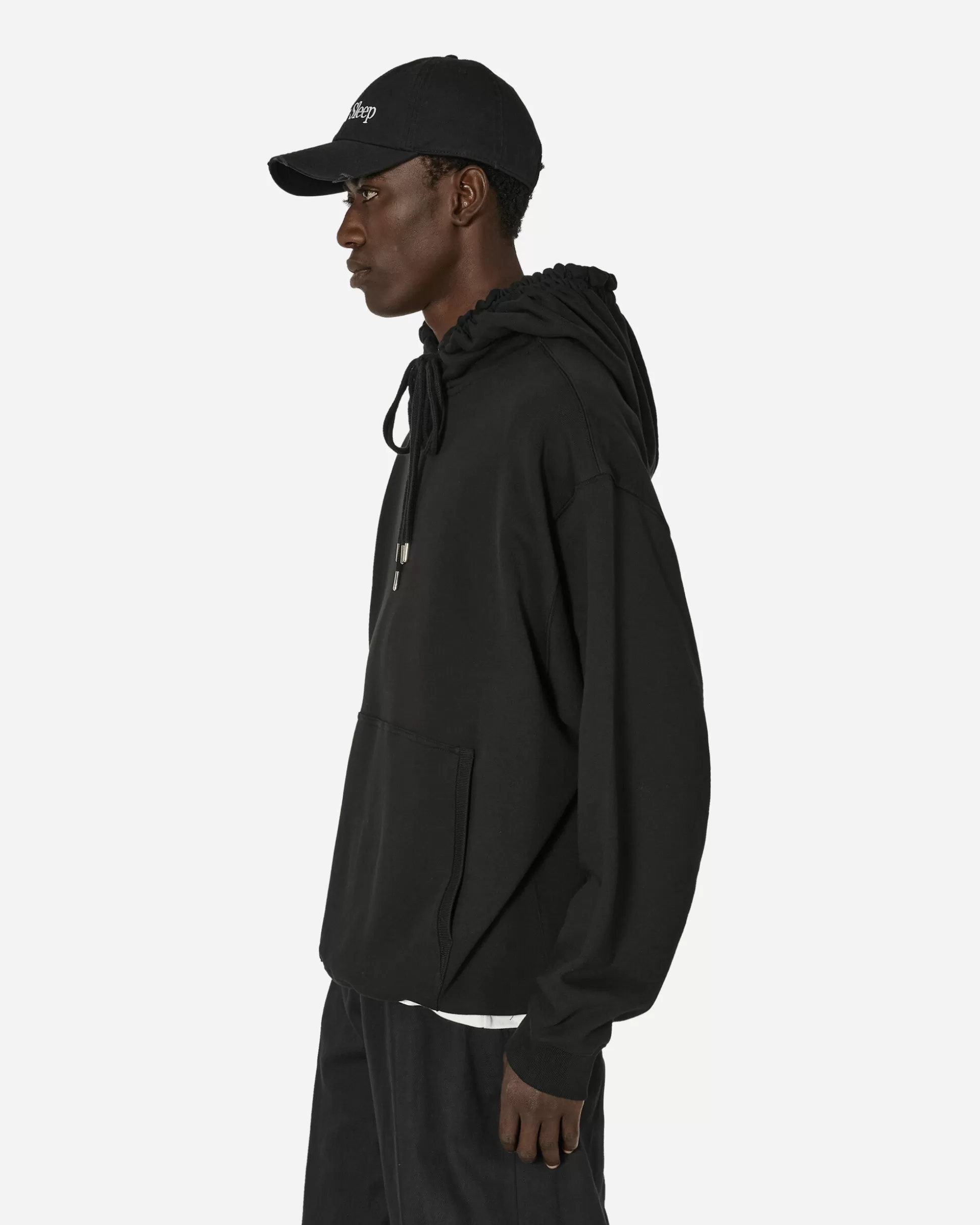 Dries Van Noten Loose Fit Hoodie Black Best Sale