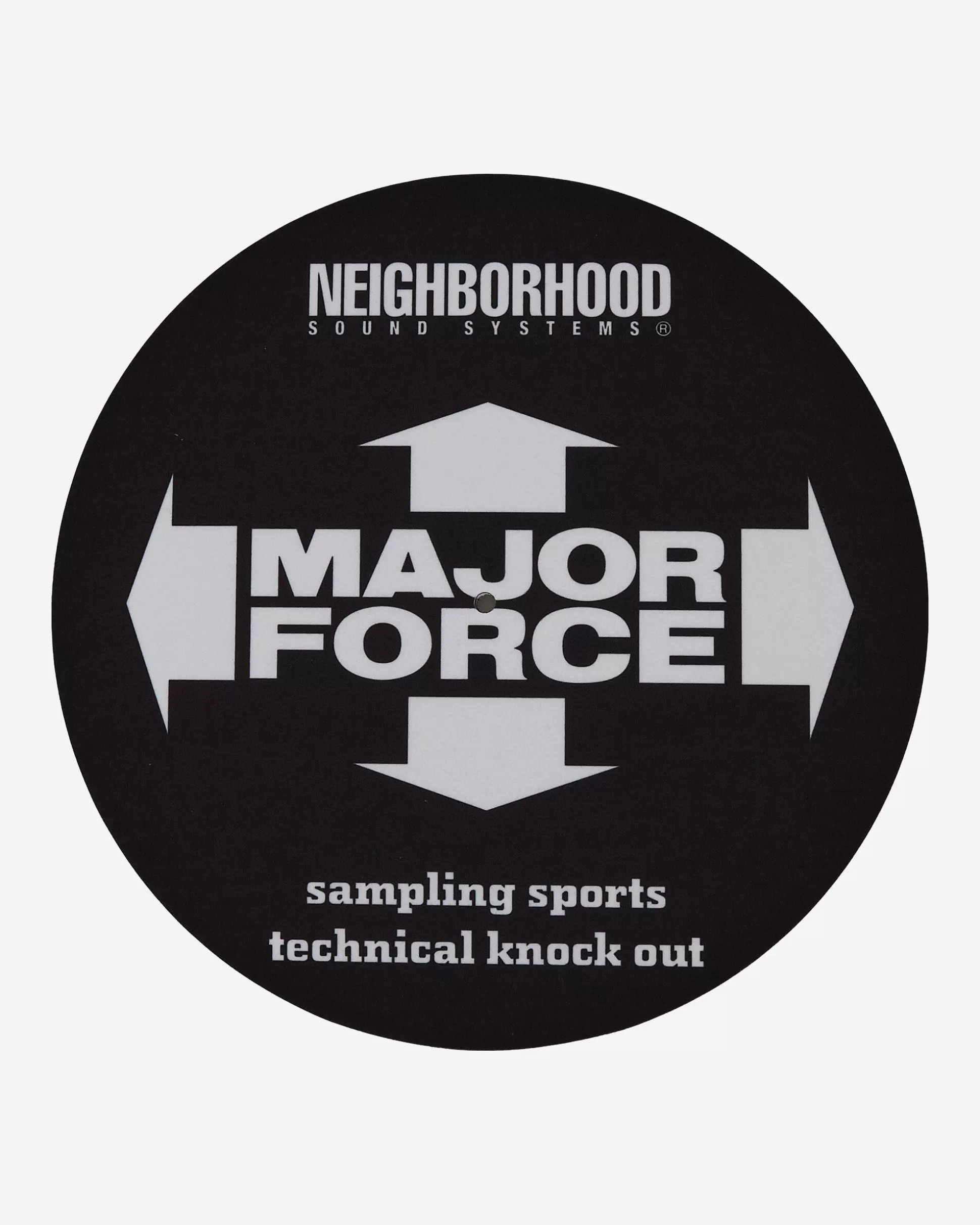 Neighborhood Major Force Slip Mat Set Black Cheap